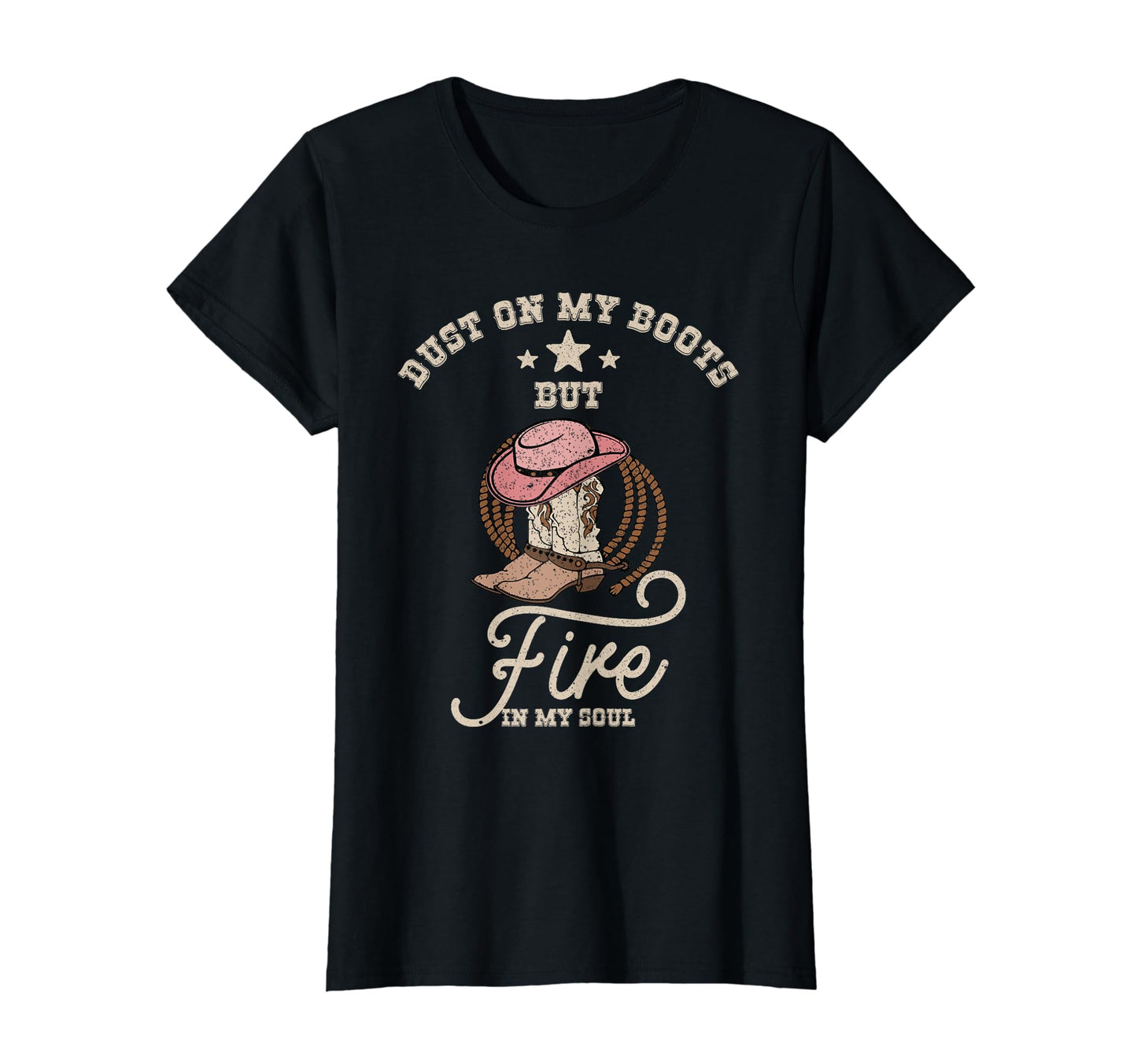 Boots Lasso Cowgirls Hat Western T-Shirt - Fun Novelty Design Unisex - T-Shirt, Sweatshirt, Hoodie