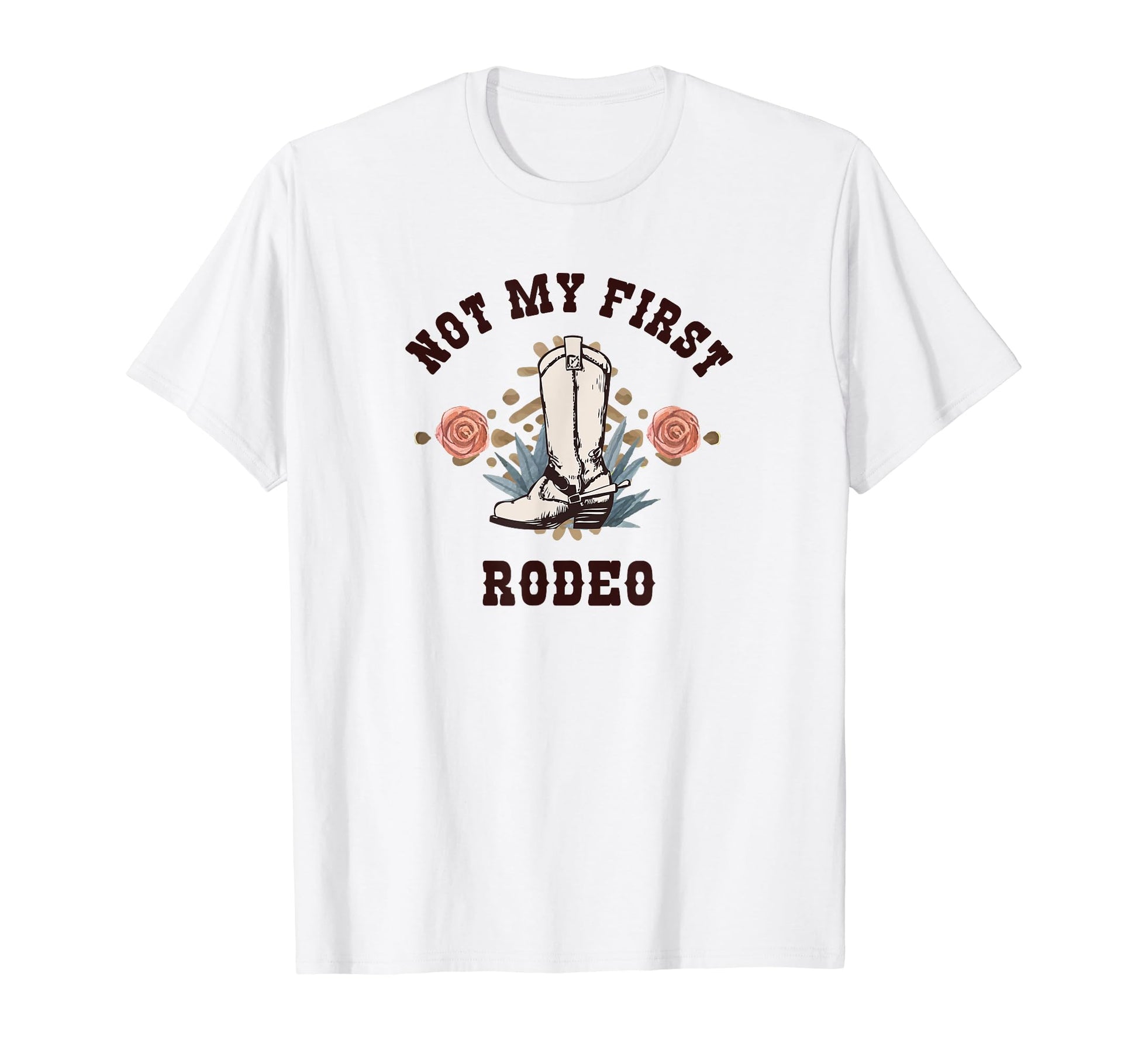 Not My First Rodeo Western Cowboy T-Shirt - Unique Graphic Men Women - T-Shirt, Sweatshirt, Hoodie