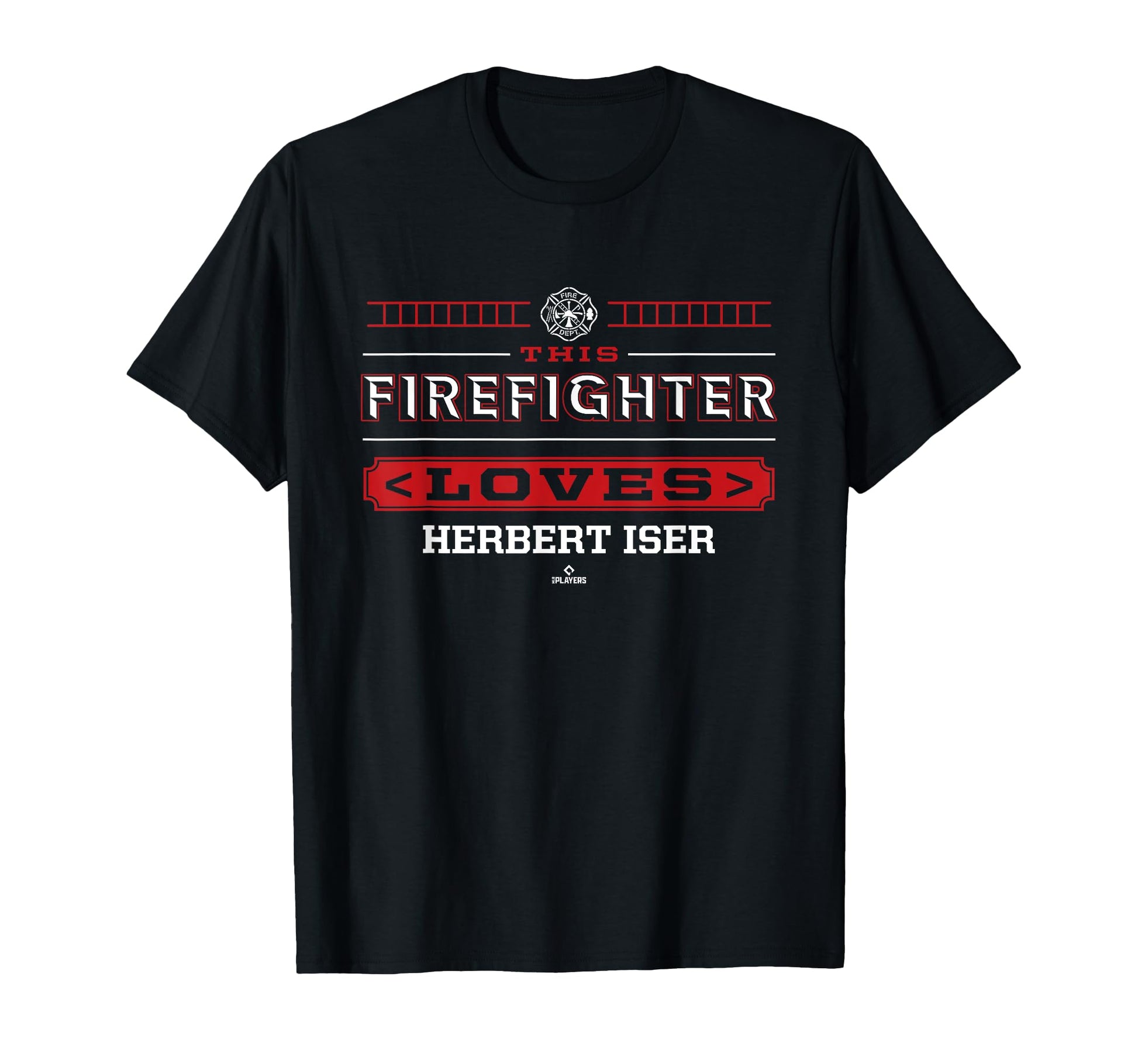 This Firefighter Loves Herbert Iser T-Shirt - Unique Graphic Men Women - T-Shirt, Sweatshirt, Hoodie