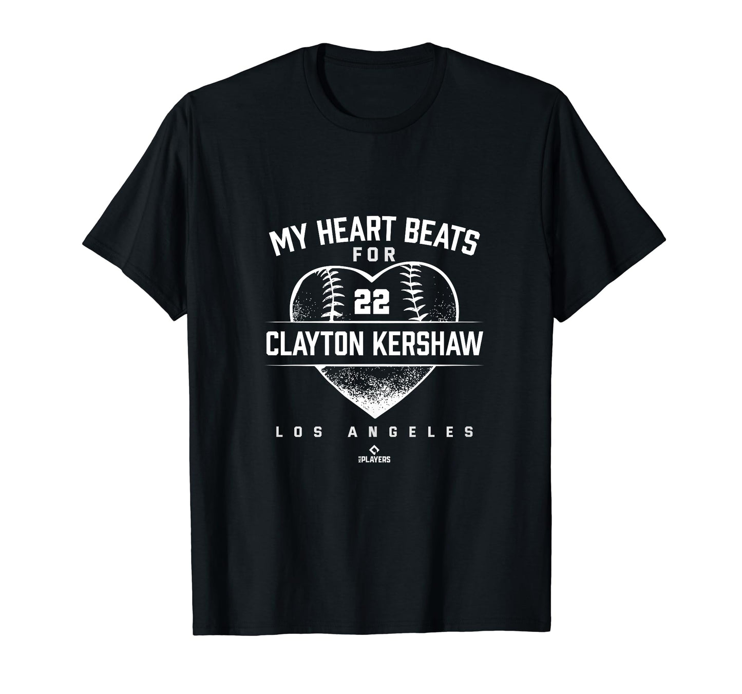 My Heart Beats Clayton Kershaw T-Shirt - Casual Everyday Wear for Adults - T-Shirt, Sweatshirt, Hoodie