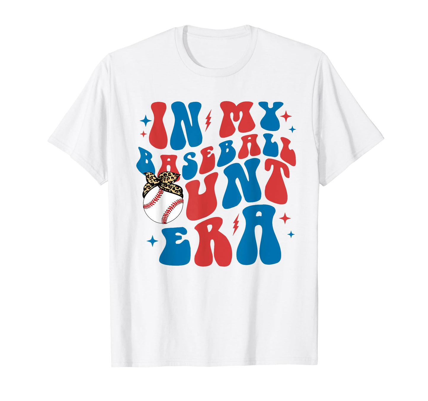 My Baseball Aunt Era Groovy Mothers T-Shirt - Streetwear Style for Adults - T-Shirt, Sweatshirt, Hoodie