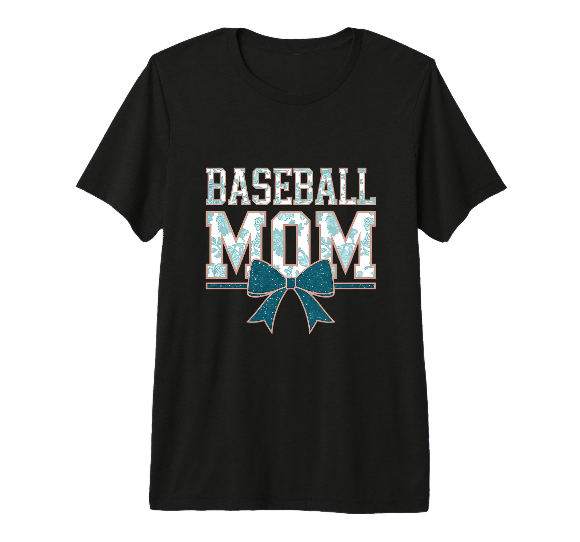 Baseball Mom Coquette Bow Mothers T-Shirt - Aesthetic Graphic for Adults - T-Shirt, Sweatshirt, Hoodie