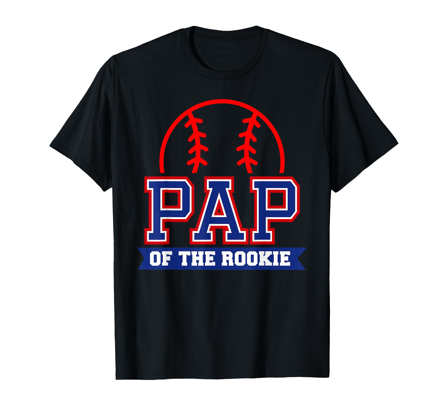 Pap Rookie 1St Birthday Baseball T-Shirt - Custom Art Print for Adults - T-Shirt, Sweatshirt, Hoodie