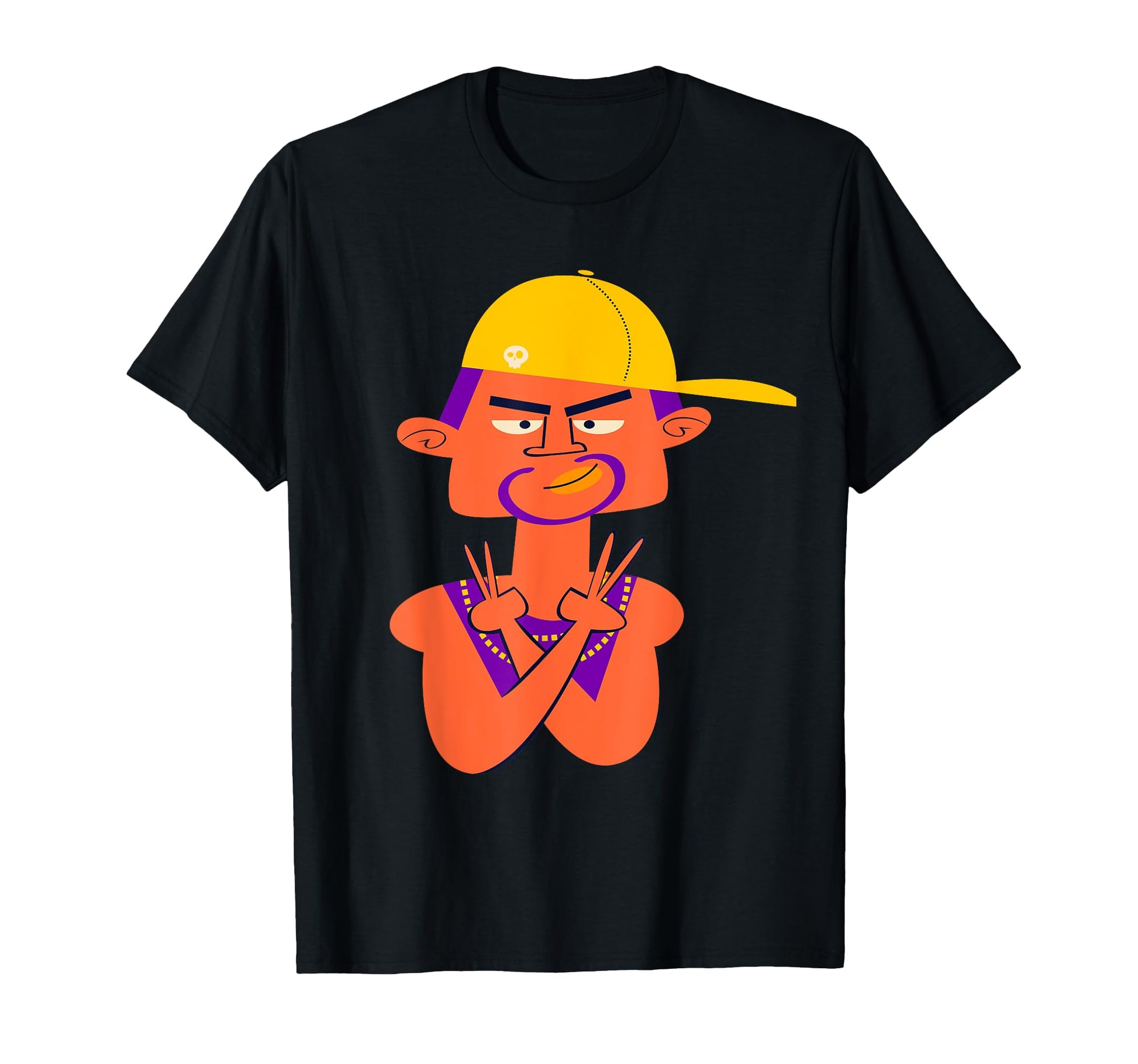 Dude Skull Cap Guys Male Due Funny T-Shirt - Fun Novelty Design Men Women - T-Shirt, Sweatshirt, Hoodie