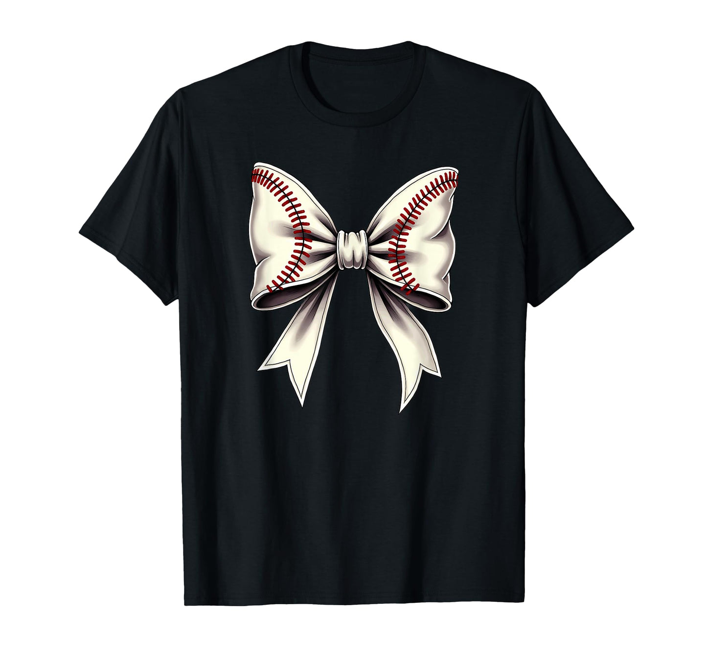 Baseball Coquette Bow Mommy T-Shirt - Novelty Apparel for Adults - T-Shirt, Sweatshirt, Hoodie