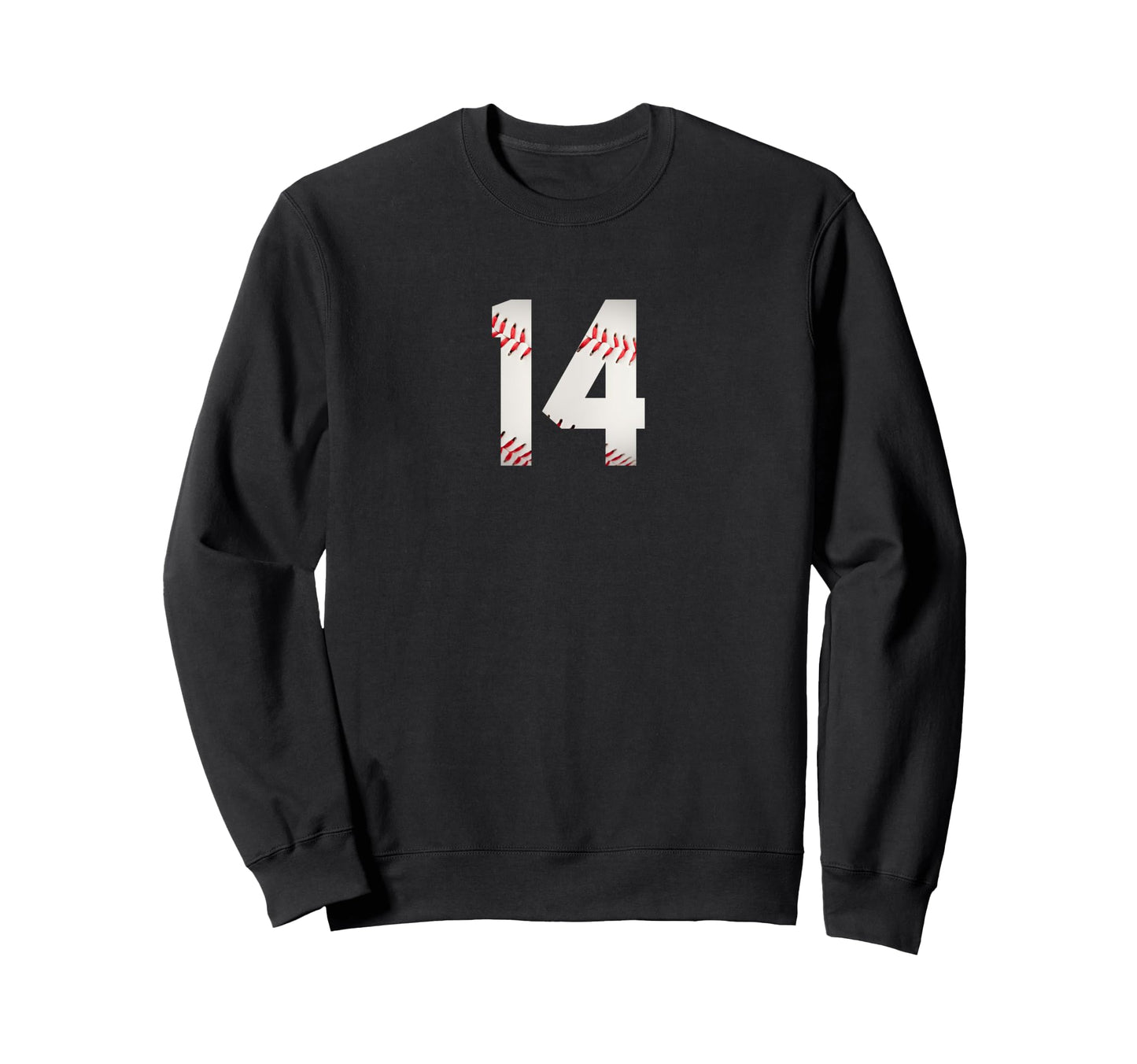 Number 14 Minimalist Birthday Sweatshirt - Aesthetic Graphic Unisex - T-Shirt, Sweatshirt, Hoodie