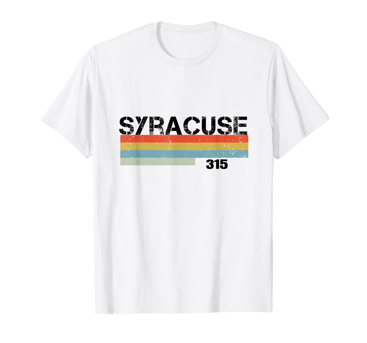 Syracuse Stripes T-Shirt - Streetwear Style Unisex - T-Shirt, Sweatshirt, Hoodie