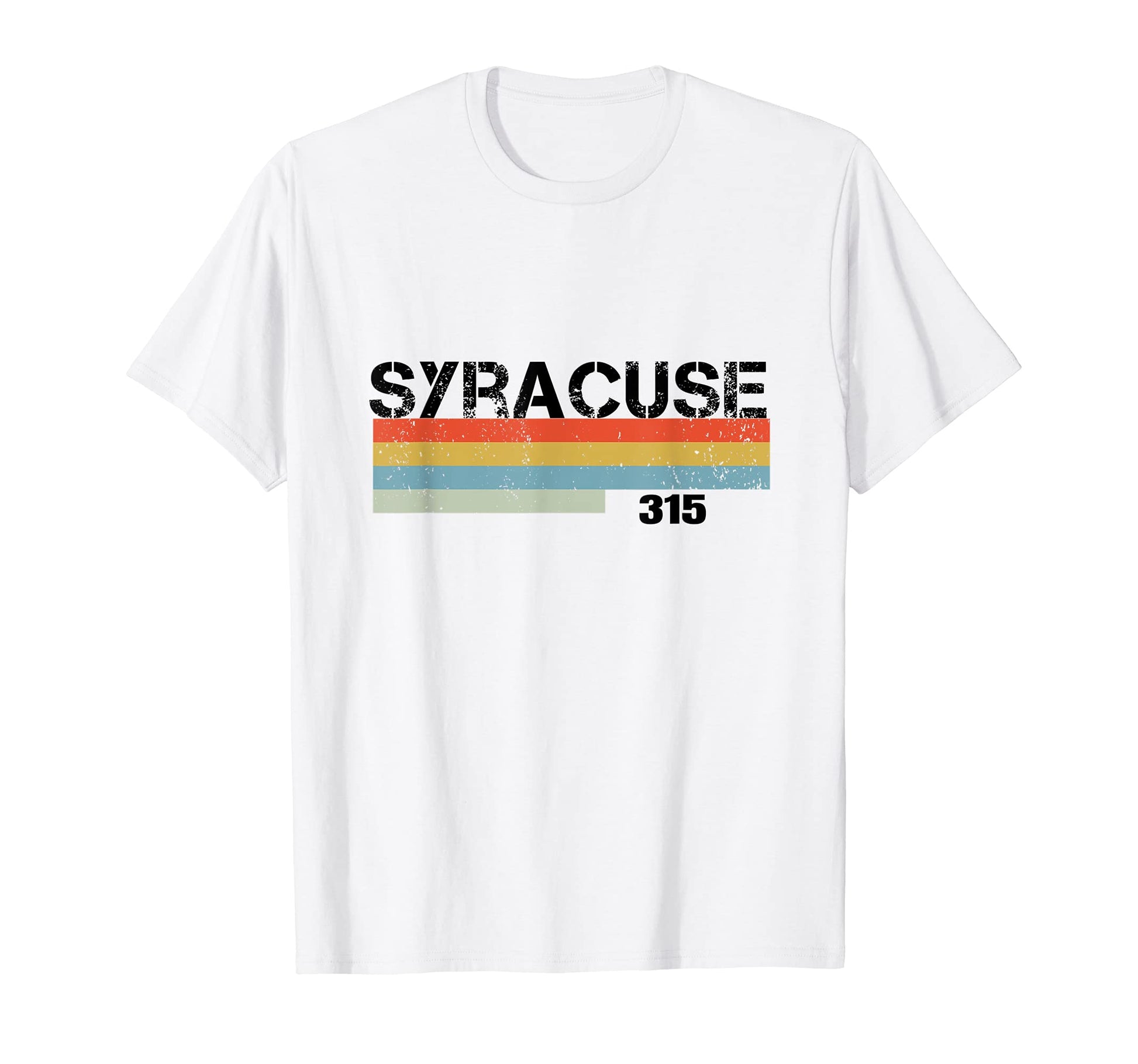 Syracuse Stripes T-Shirt - Streetwear Style Unisex - T-Shirt, Sweatshirt, Hoodie
