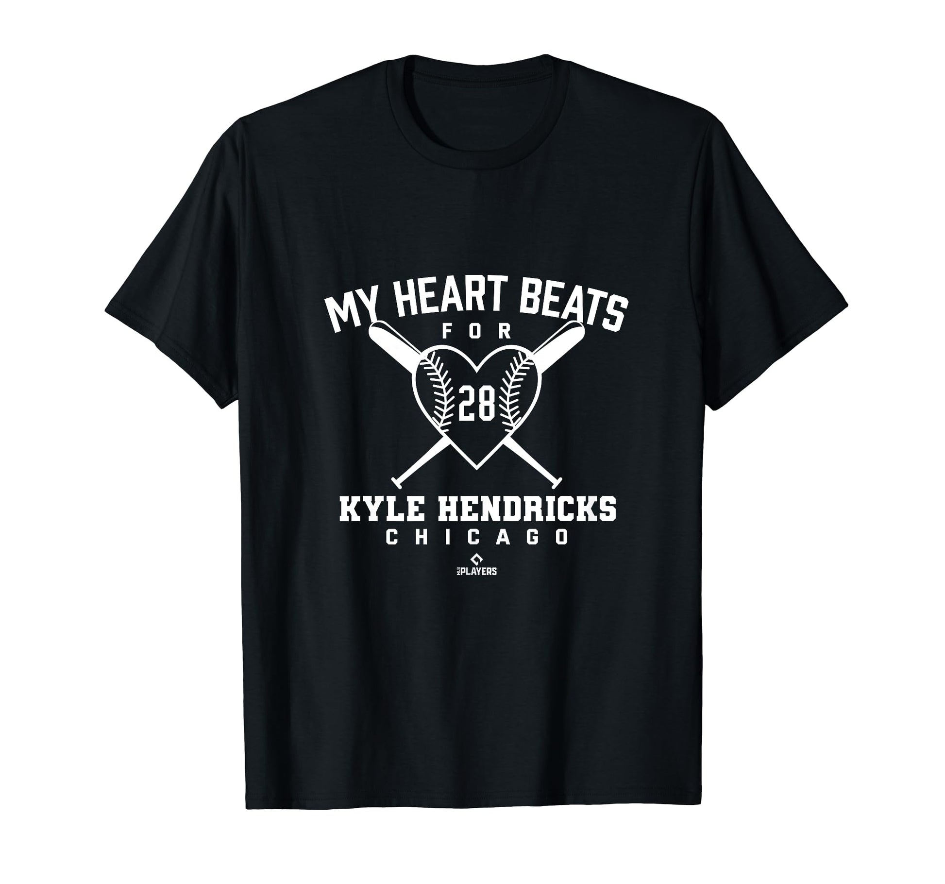 My Heart Beats Kyle Hendricks T-Shirt - Casual Everyday Wear Unisex - T-Shirt, Sweatshirt, Hoodie