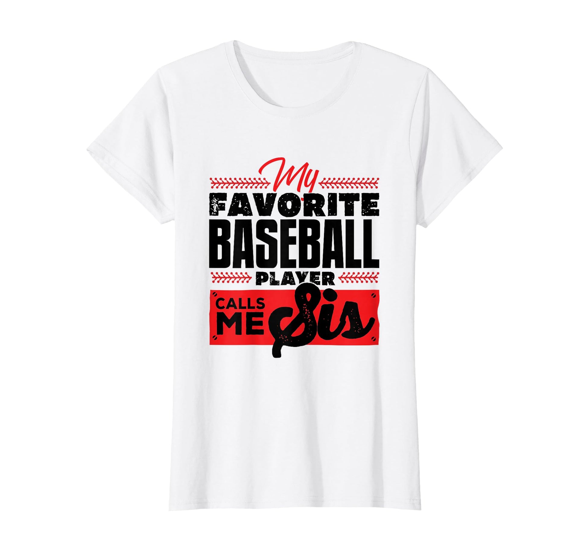 Baseball Sister Baseball Love Baseball T-Shirt - Trendy Graphic Unisex - T-Shirt, Sweatshirt, Hoodie
