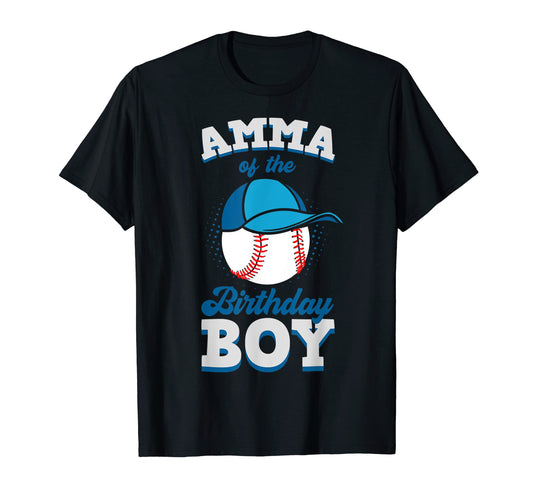 Amma Birthday Baseball Theme Family T-Shirt - Streetwear Style Men Women - T-Shirt, Sweatshirt, Hoodie