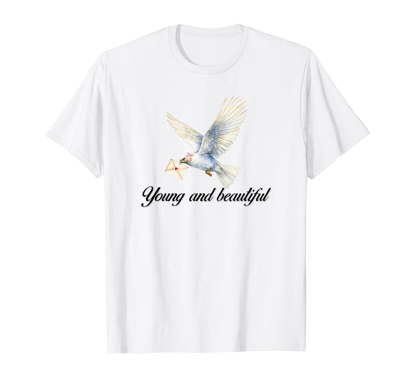 So Real Dove Coquette Girlcore Y2K T-Shirt - Trendy Graphic Men Women - T-Shirt, Sweatshirt, Hoodie
