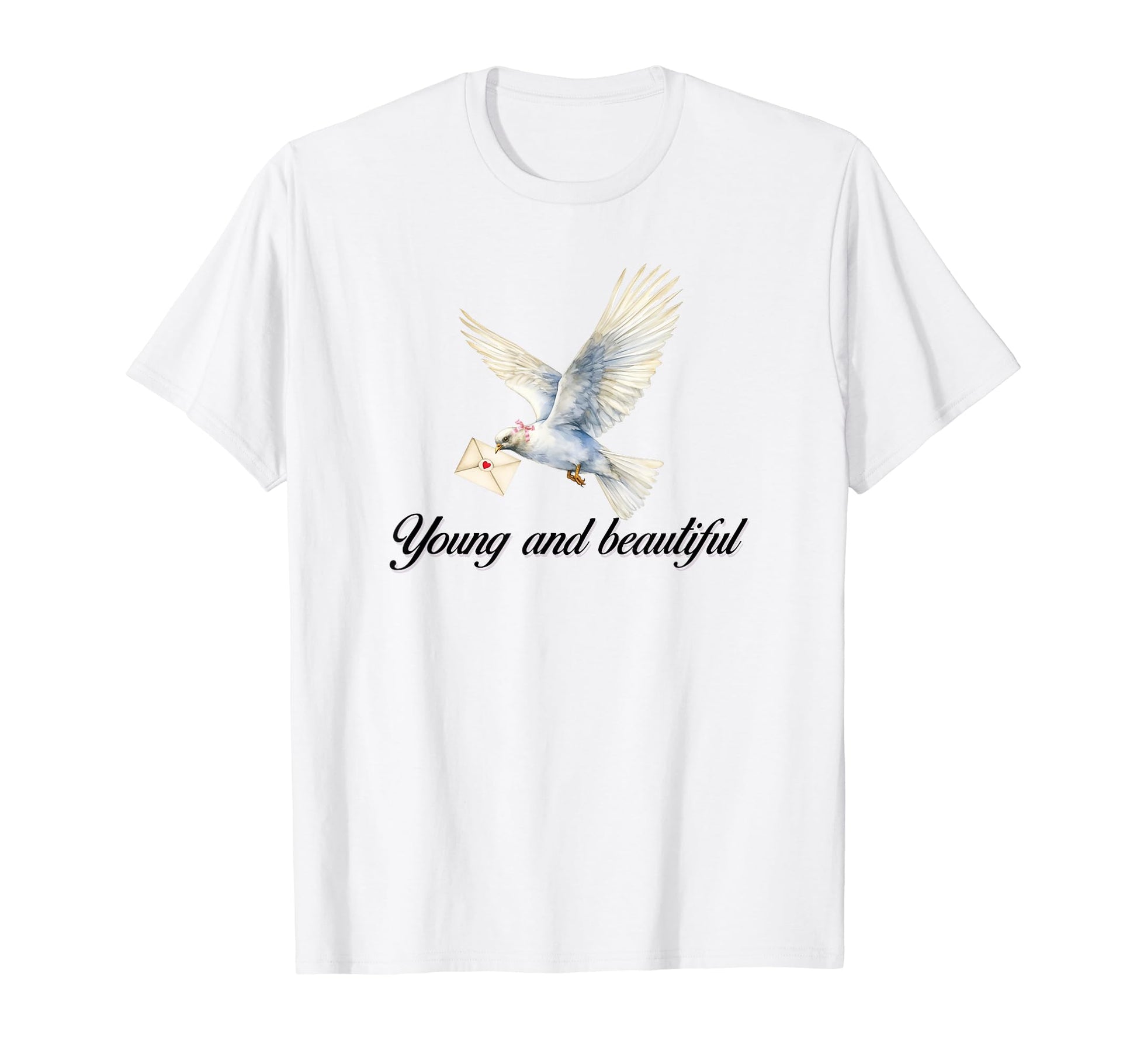 So Real Dove Coquette Girlcore Y2K T-Shirt - Trendy Graphic Men Women - T-Shirt, Sweatshirt, Hoodie