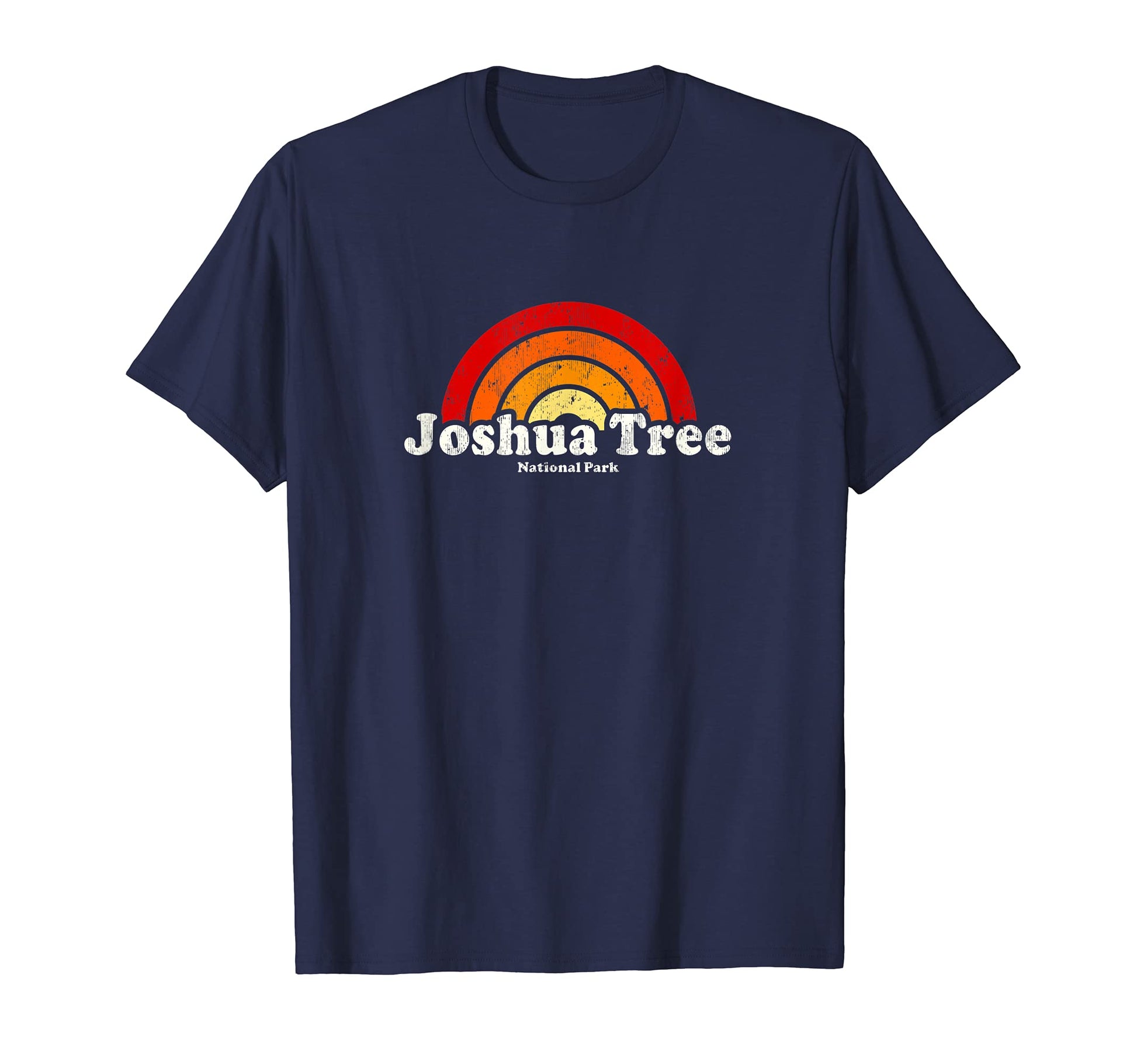 Joshua Tree National Park 70S Rainbow T-Shirt - Graphic Print for Adults - T-Shirt, Sweatshirt, Hoodie