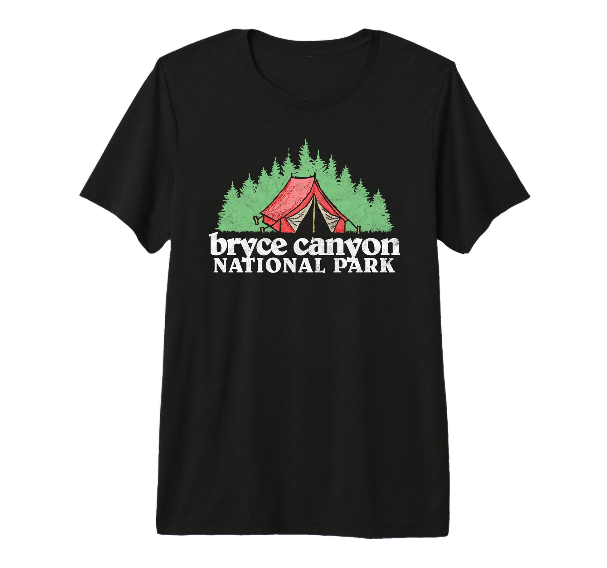 Bryce Canyon National Park Tent T-Shirt - Unique Graphic for Adults - T-Shirt, Sweatshirt, Hoodie