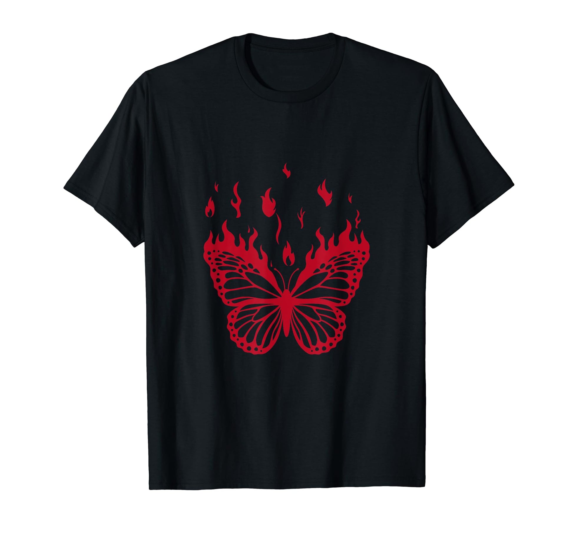 Butterfly Y2K Aesthetic T-Shirt - Custom Art Print Unisex - T-Shirt, Sweatshirt, Hoodie