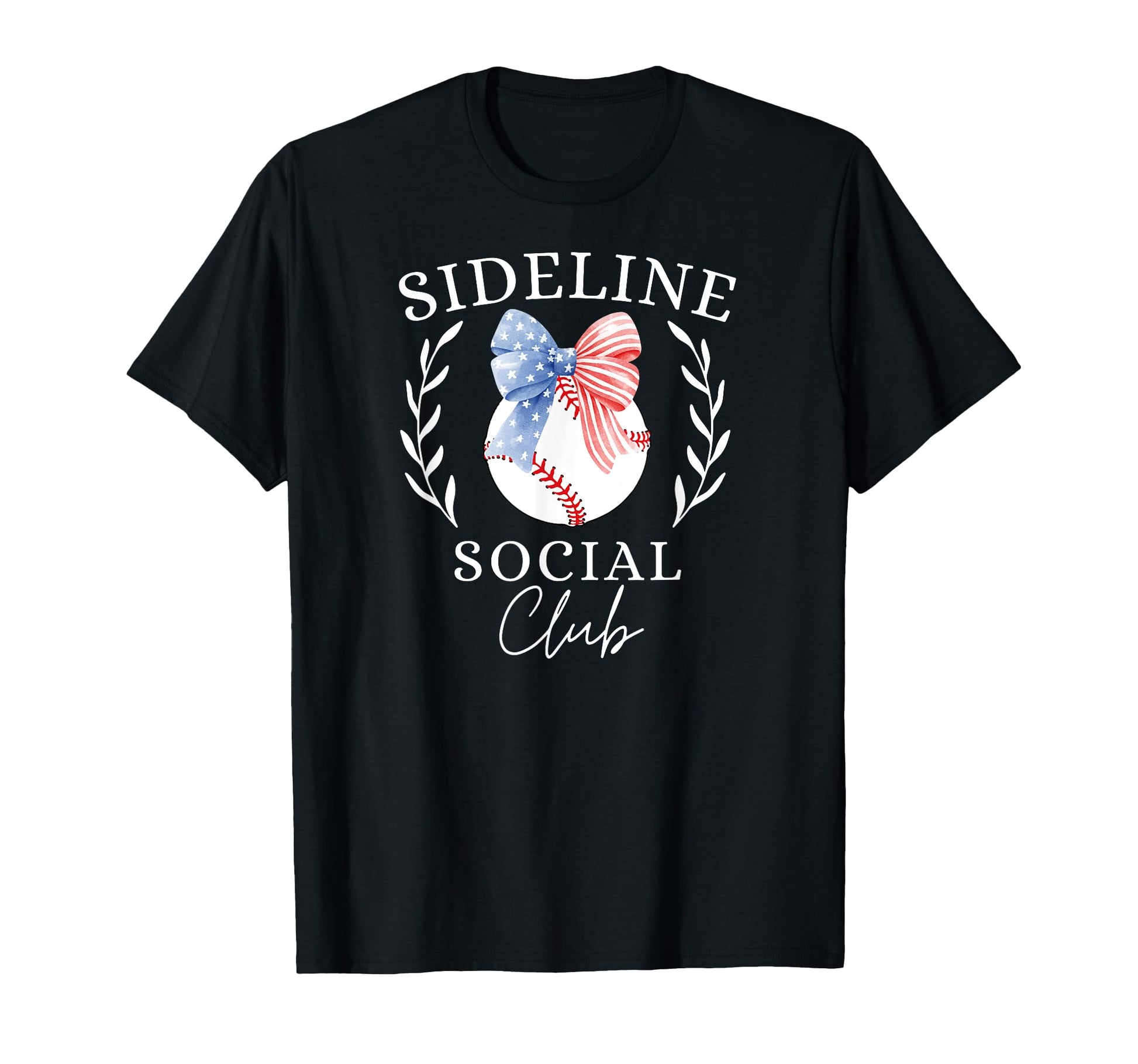 Sideline Social Club Coquette Baseball T-Shirt - Novelty Apparel Men Women - T-Shirt, Sweatshirt, Hoodie