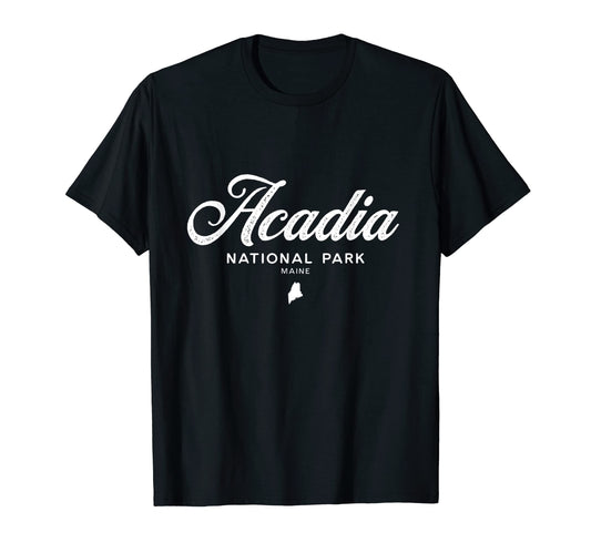 Acadia National Park Maine T-Shirt - Trendy Graphic Unisex - T-Shirt, Sweatshirt, Hoodie