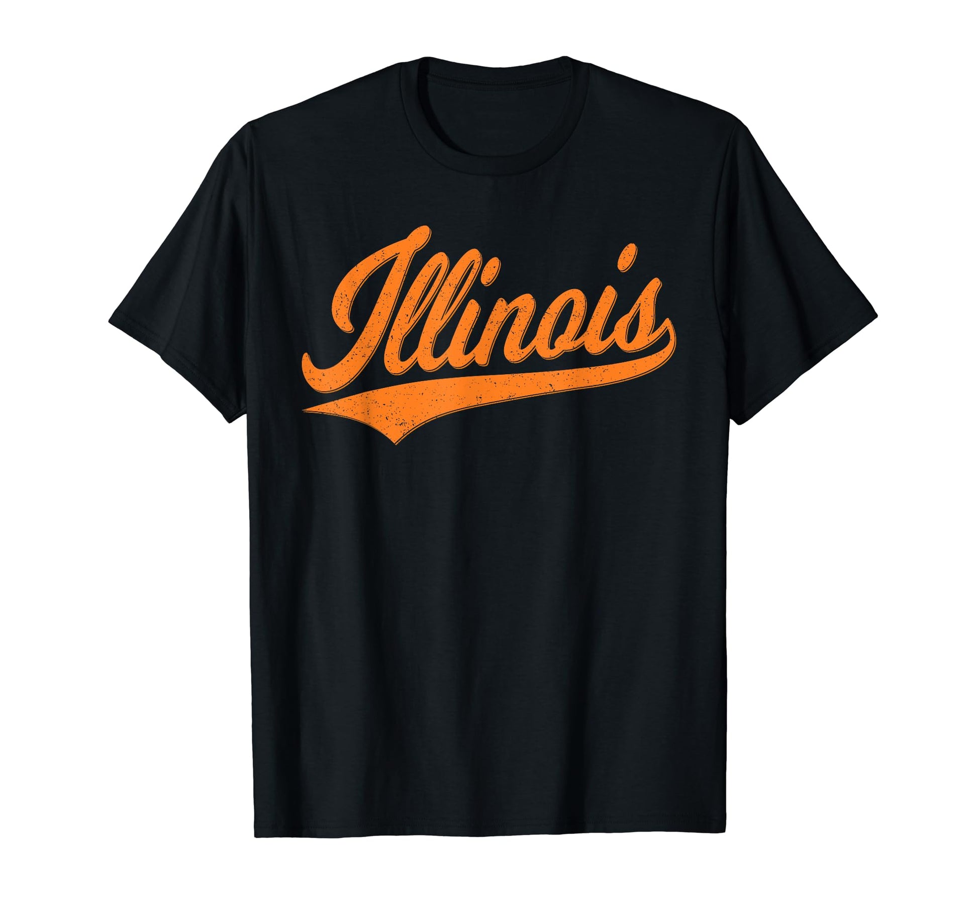 Illinois Varsity Script Sports T-Shirt - Fun Novelty Design Men Women - T-Shirt, Sweatshirt, Hoodie