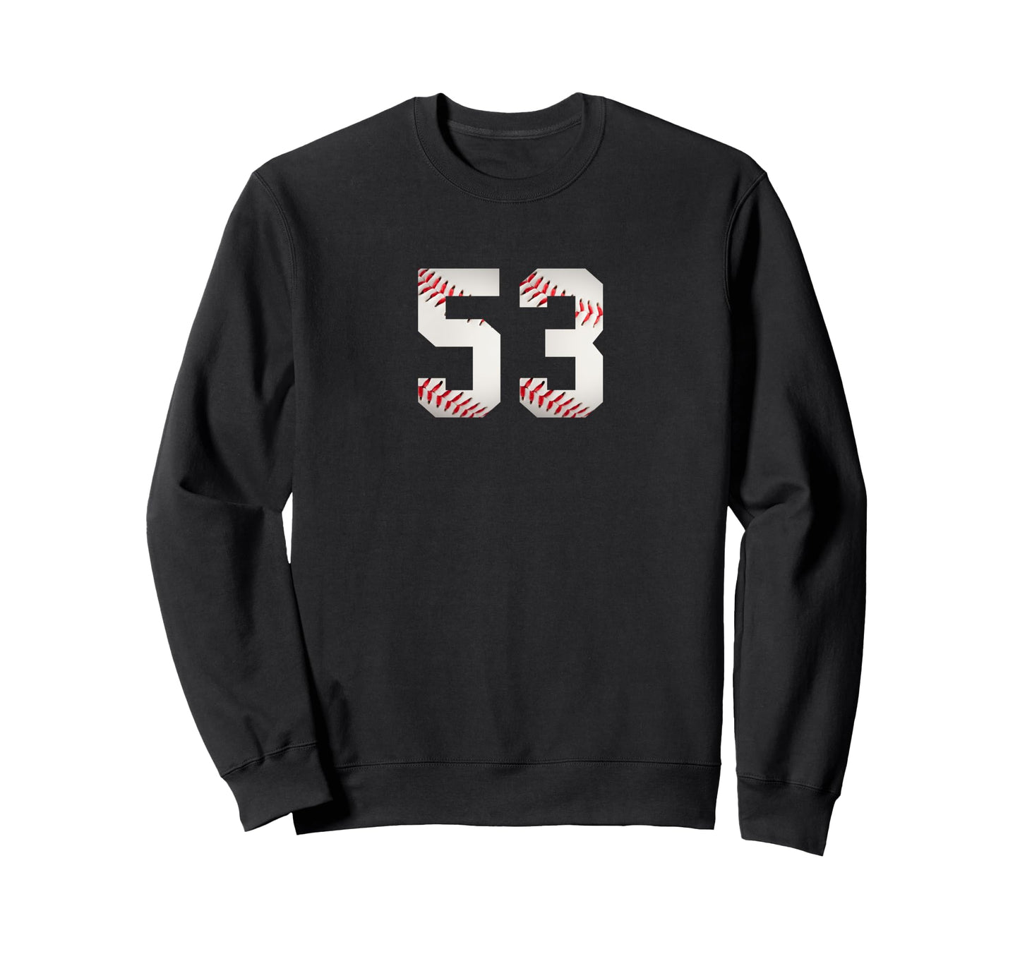 Number 53 Minimalist Birthday Sweatshirt - Aesthetic Graphic Men Women - T-Shirt, Sweatshirt, Hoodie