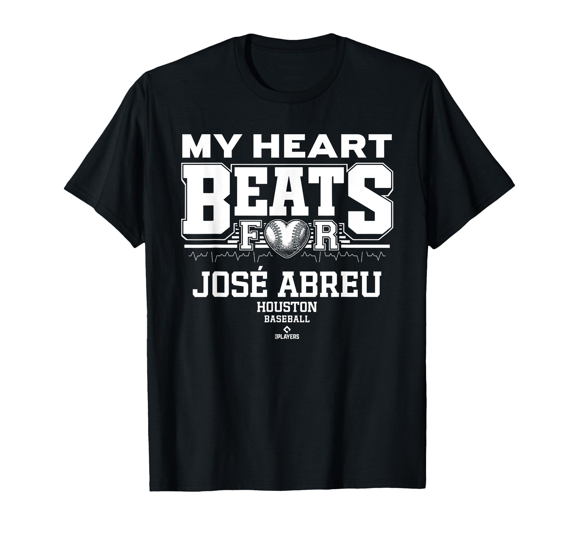 My Heart Beats Jos Abreu Houston T-Shirt - Aesthetic Graphic Men Women - T-Shirt, Sweatshirt, Hoodie