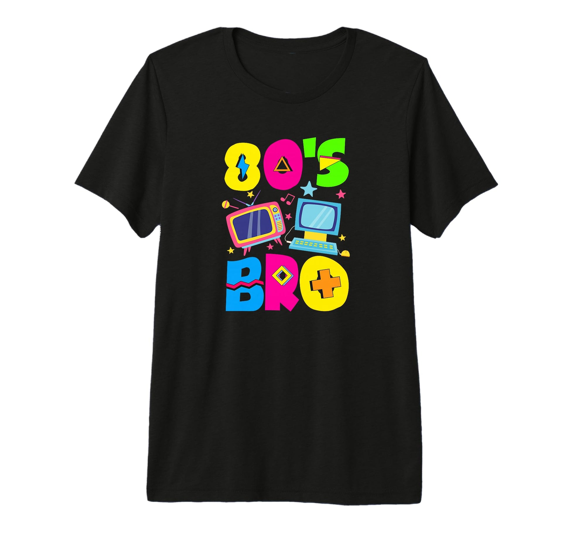 Back To 80S Boombox Roller Skate 80S Bro T-Shirt - Custom Art Print Unisex - T-Shirt, Sweatshirt, Hoodie