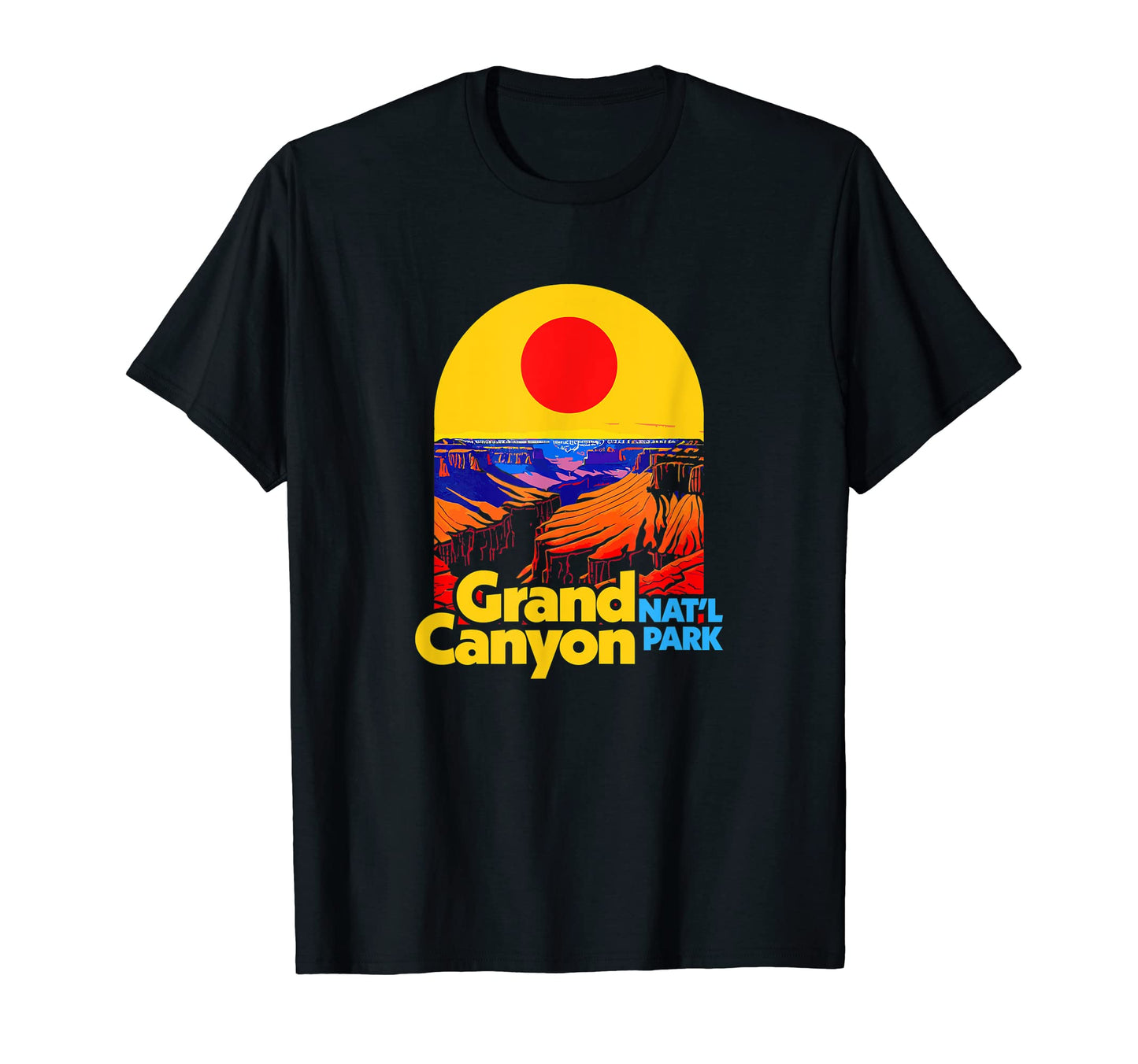 Grand Canyon National Park Outdoor Lover T-Shirt - Minimalist Print Unisex - T-Shirt, Sweatshirt, Hoodie
