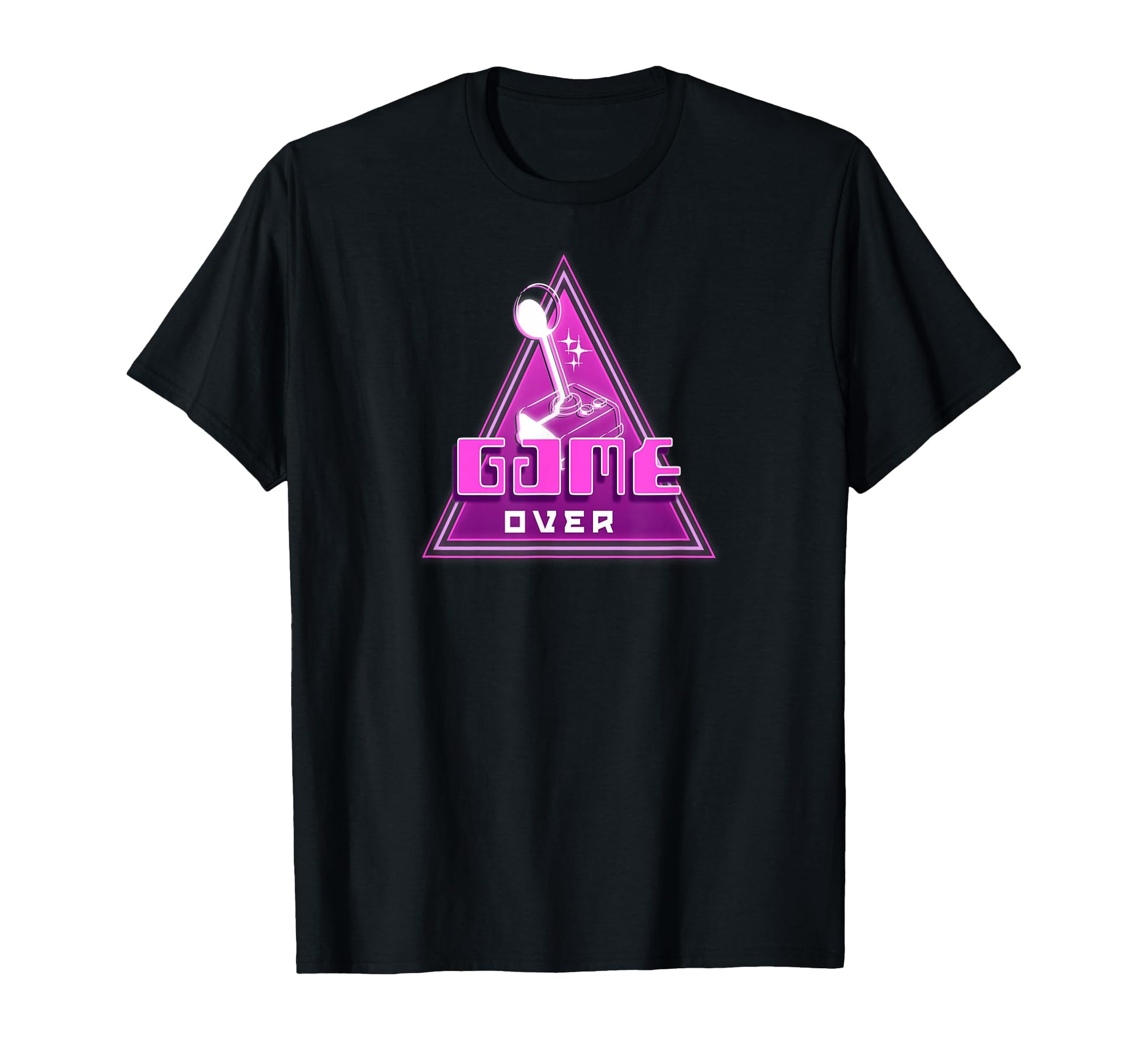 Game Over Arcade Gaming Aesthetic T-Shirt - Fun Novelty Design Men Women - T-Shirt, Sweatshirt, Hoodie