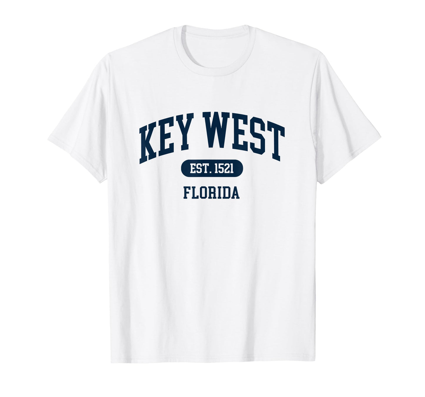 Key West Florida Keys Est 1521 T-Shirt - Custom Art Print Men Women - T-Shirt, Sweatshirt, Hoodie