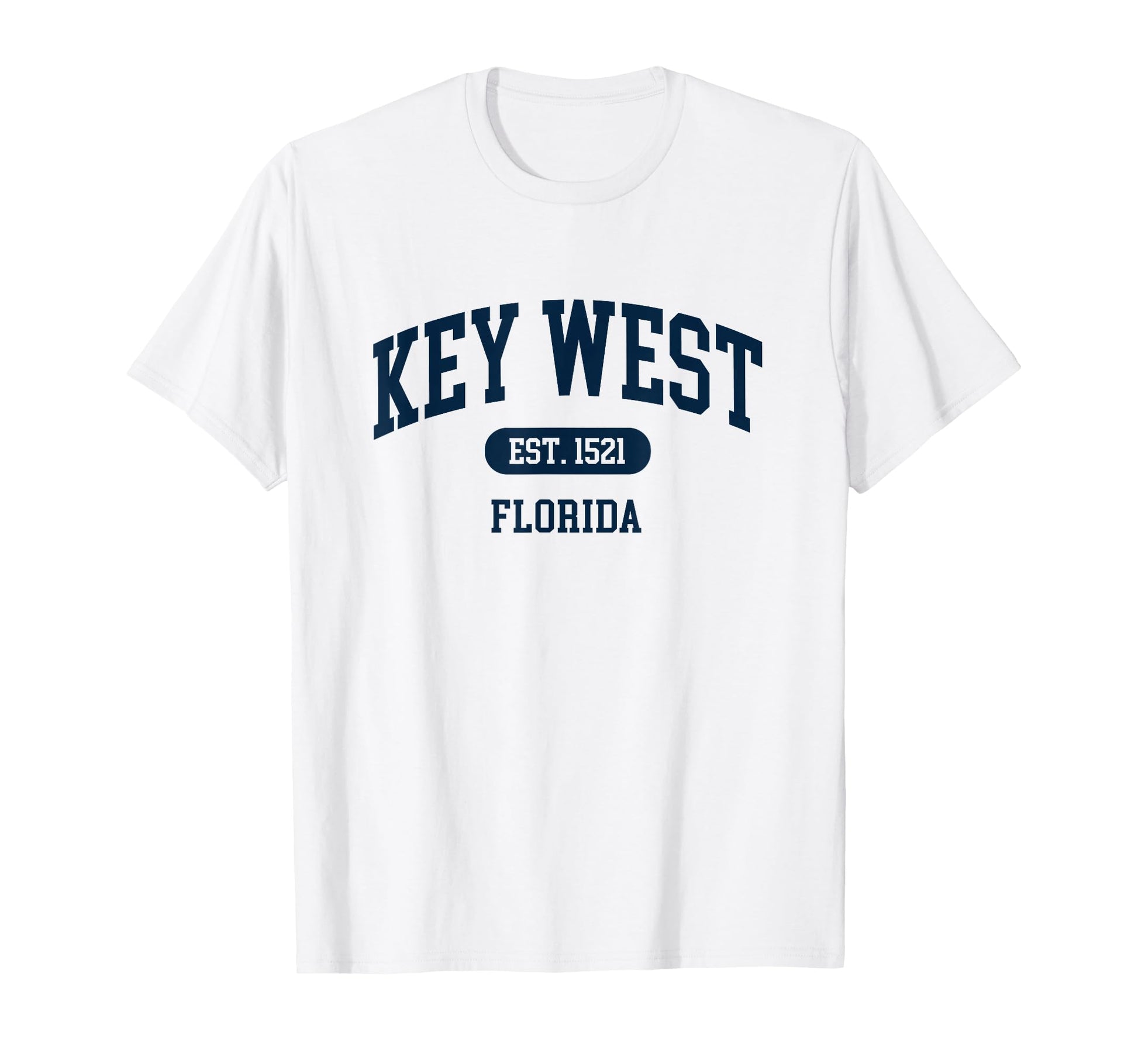 Key West Florida Keys Est 1521 T-Shirt - Custom Art Print Men Women - T-Shirt, Sweatshirt, Hoodie