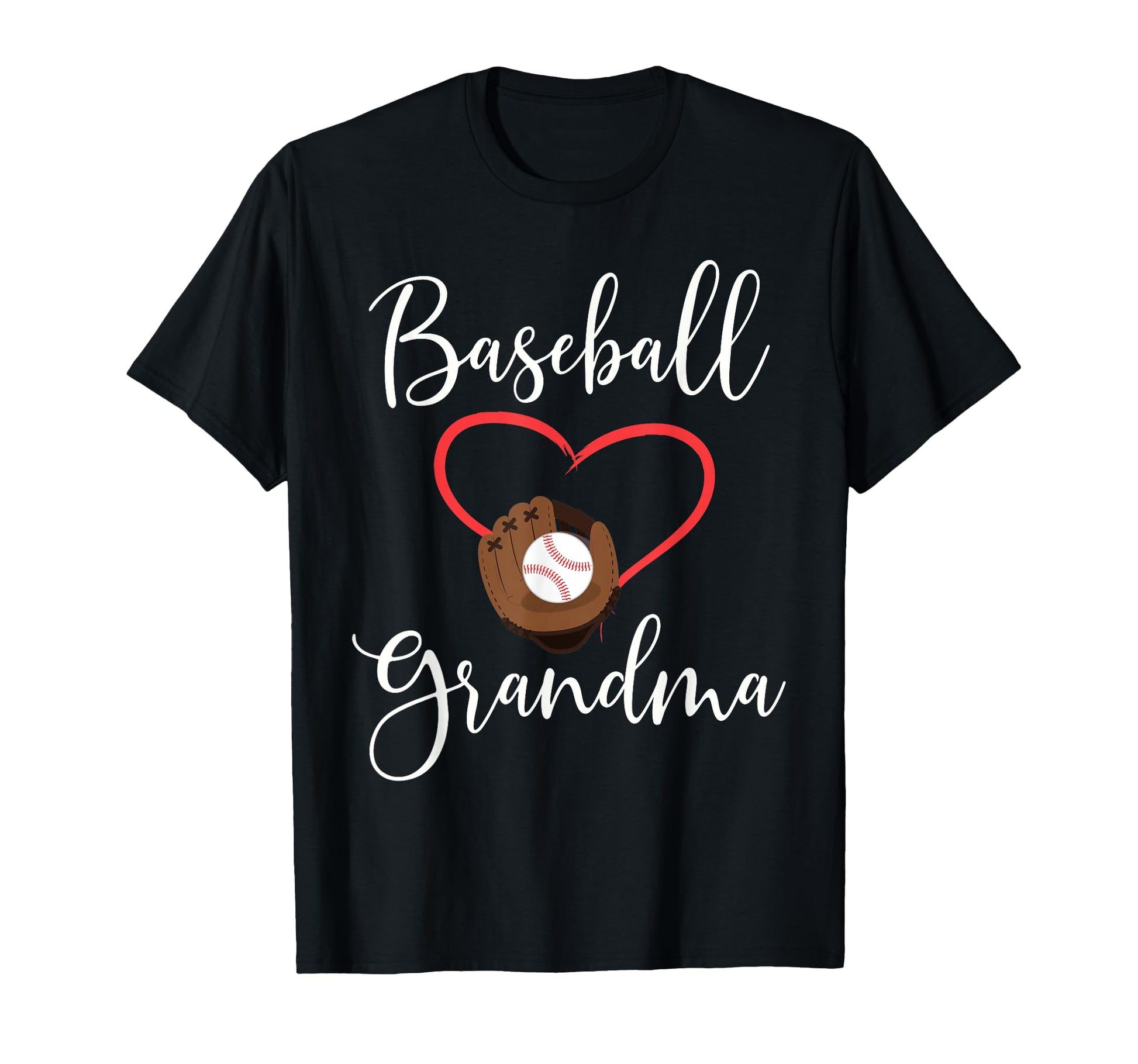 Funny Baseball Grandma Sport Mom Mother T-Shirt - Unique Graphic Men Women - T-Shirt, Sweatshirt, Hoodie