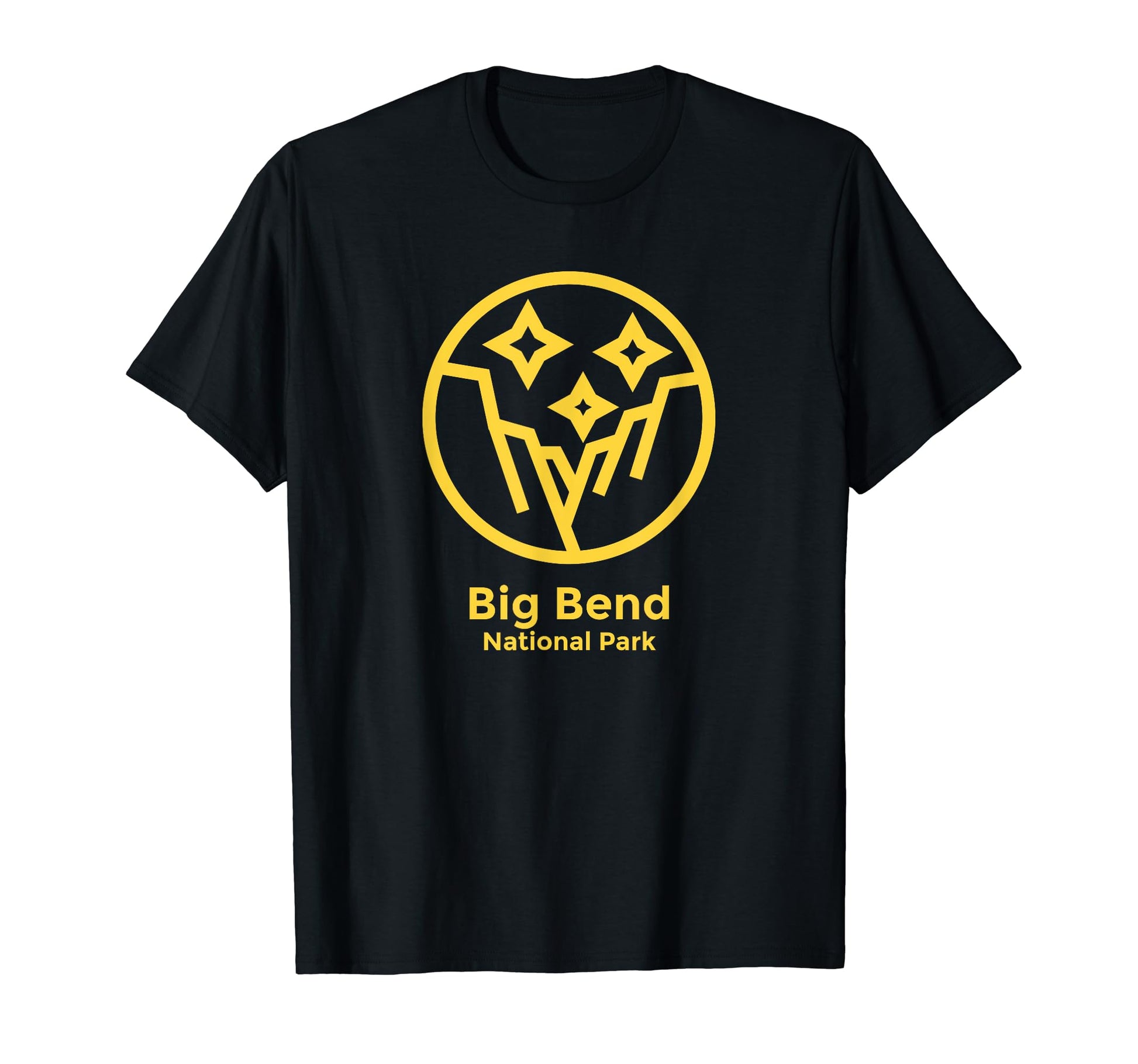 Big Bend National Park Texas Minimalist T-Shirt - Graphic Print Unisex - T-Shirt, Sweatshirt, Hoodie
