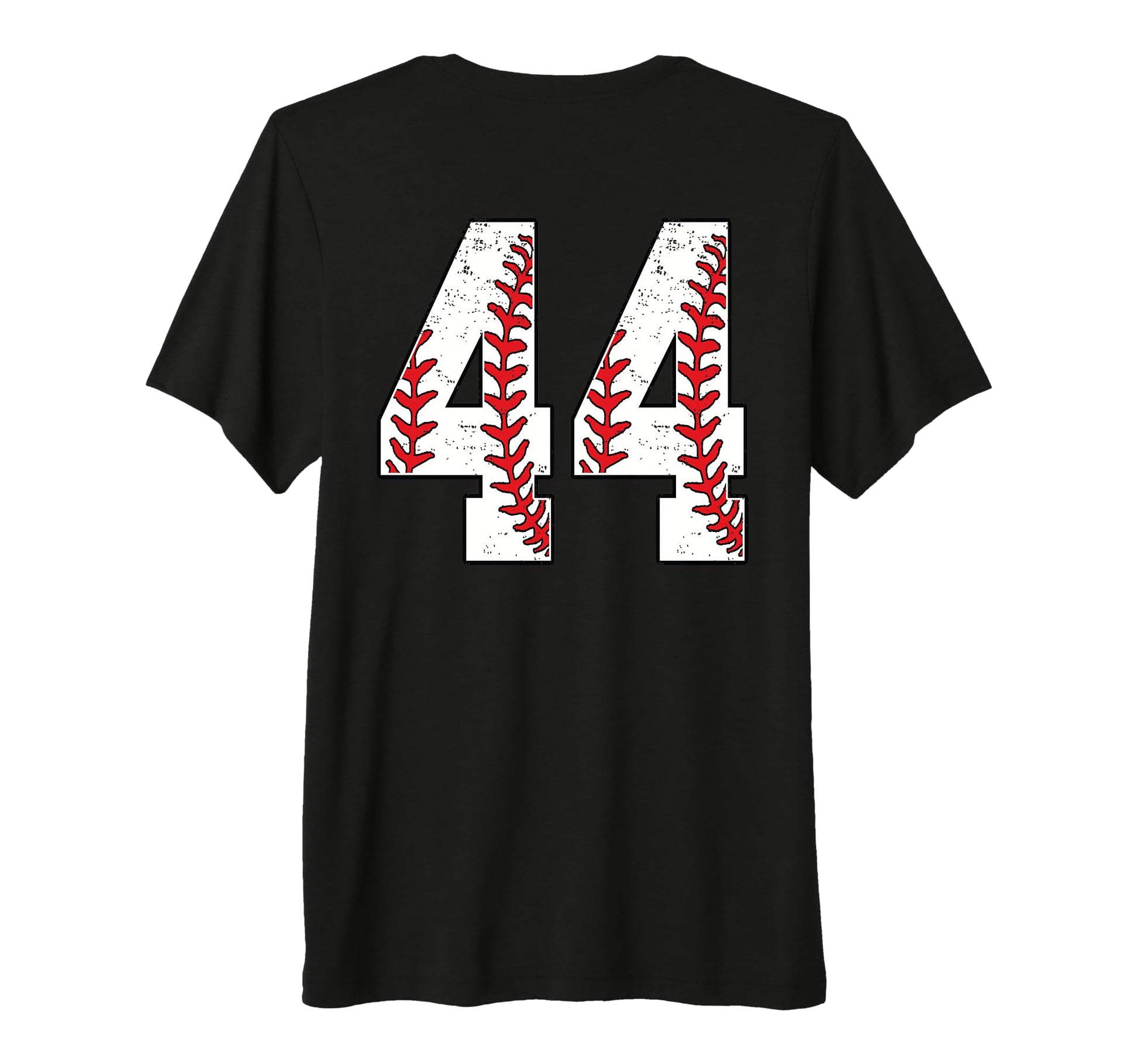Number 44 Baseball Jersey Number 44 Back T-Shirt - Unique Graphic Unisex - T-Shirt, Sweatshirt, Hoodie
