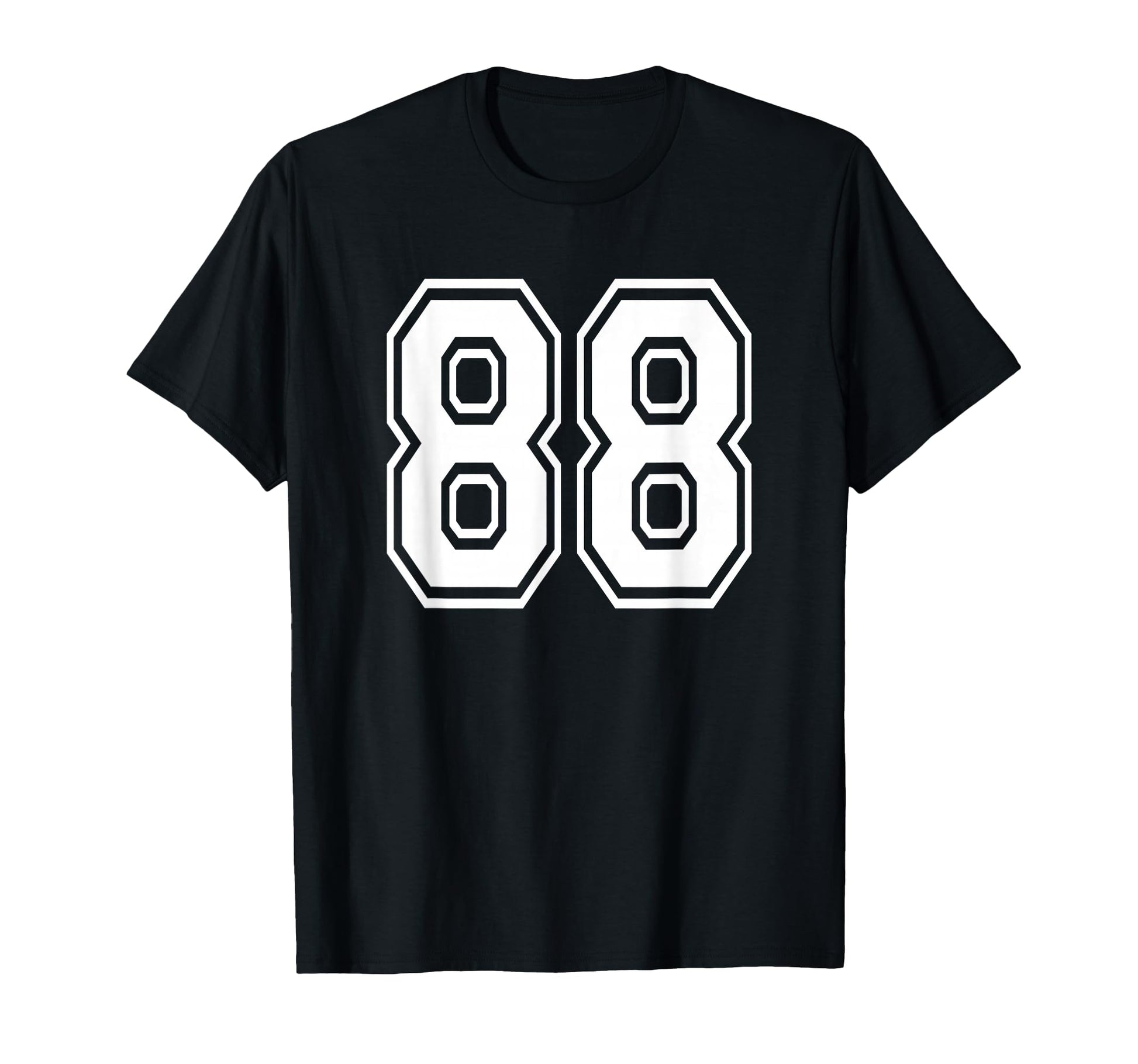 Number 88 Numbered Uniform Sports T-Shirt - Graphic Print for Adults - T-Shirt, Sweatshirt, Hoodie