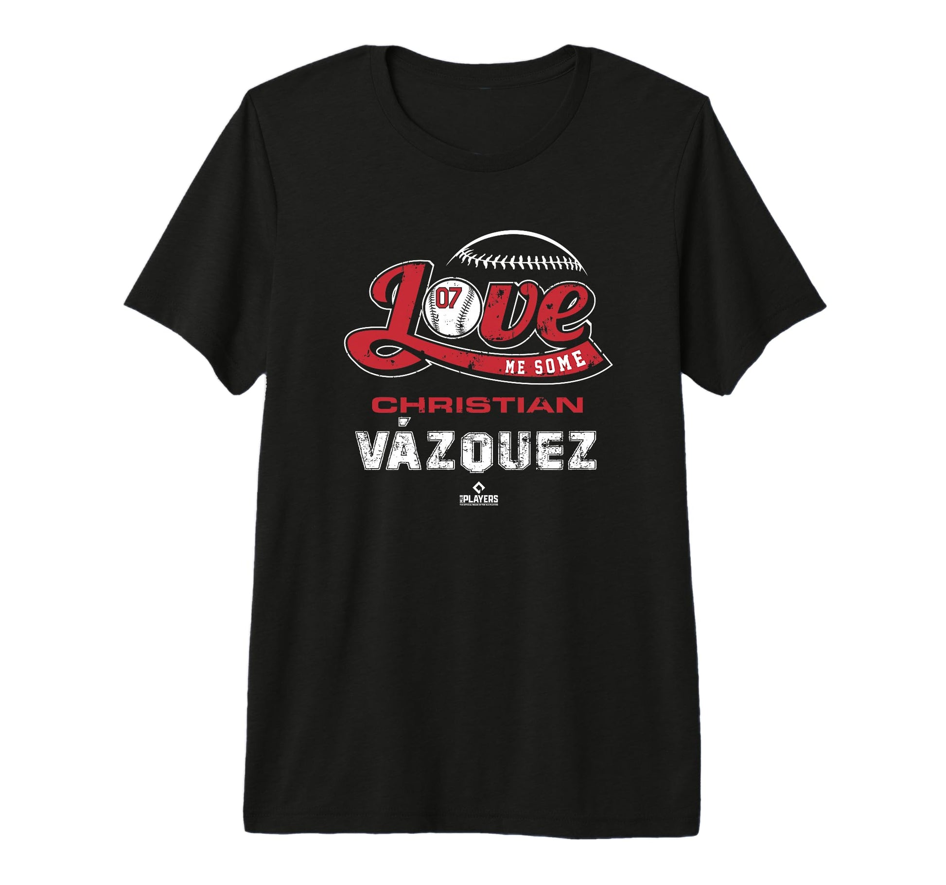 Love Me Some Christian Vazquez Mlbpa T-Shirt - Custom Art Print for Adults - T-Shirt, Sweatshirt, Hoodie
