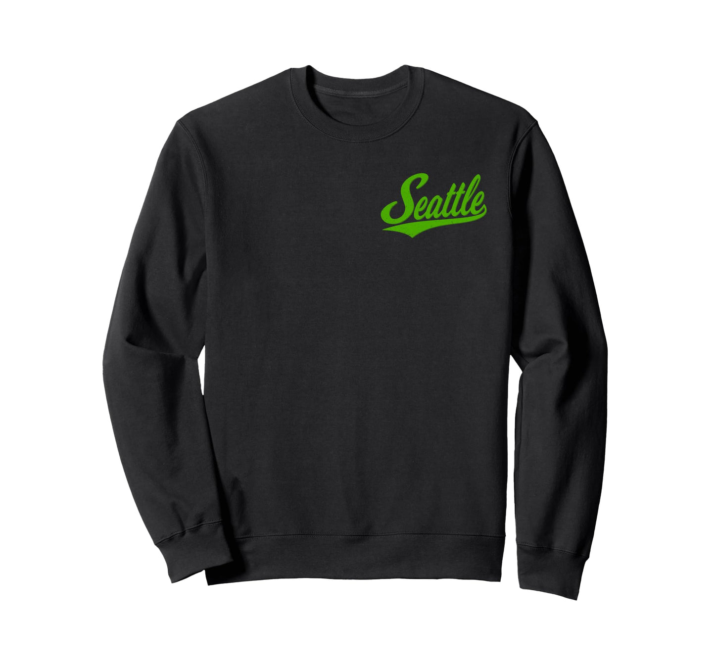 Seattle Washington Varsity Script Sweatshirt - Casual Everyday Wear Unisex - T-Shirt, Sweatshirt, Hoodie