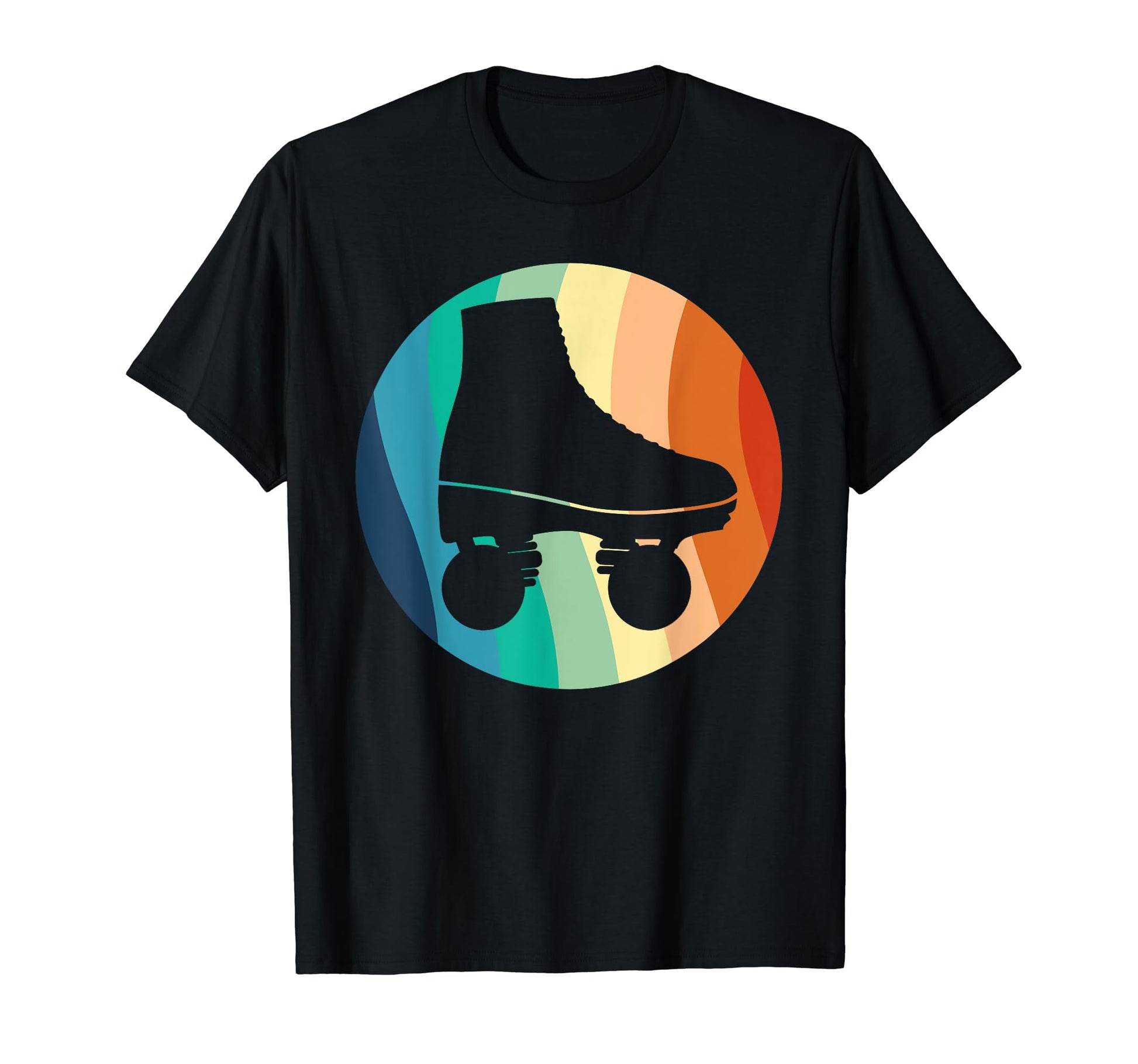 Roller Skating Art Roller Skater T-Shirt - Fun Novelty Design for Adults - T-Shirt, Sweatshirt, Hoodie