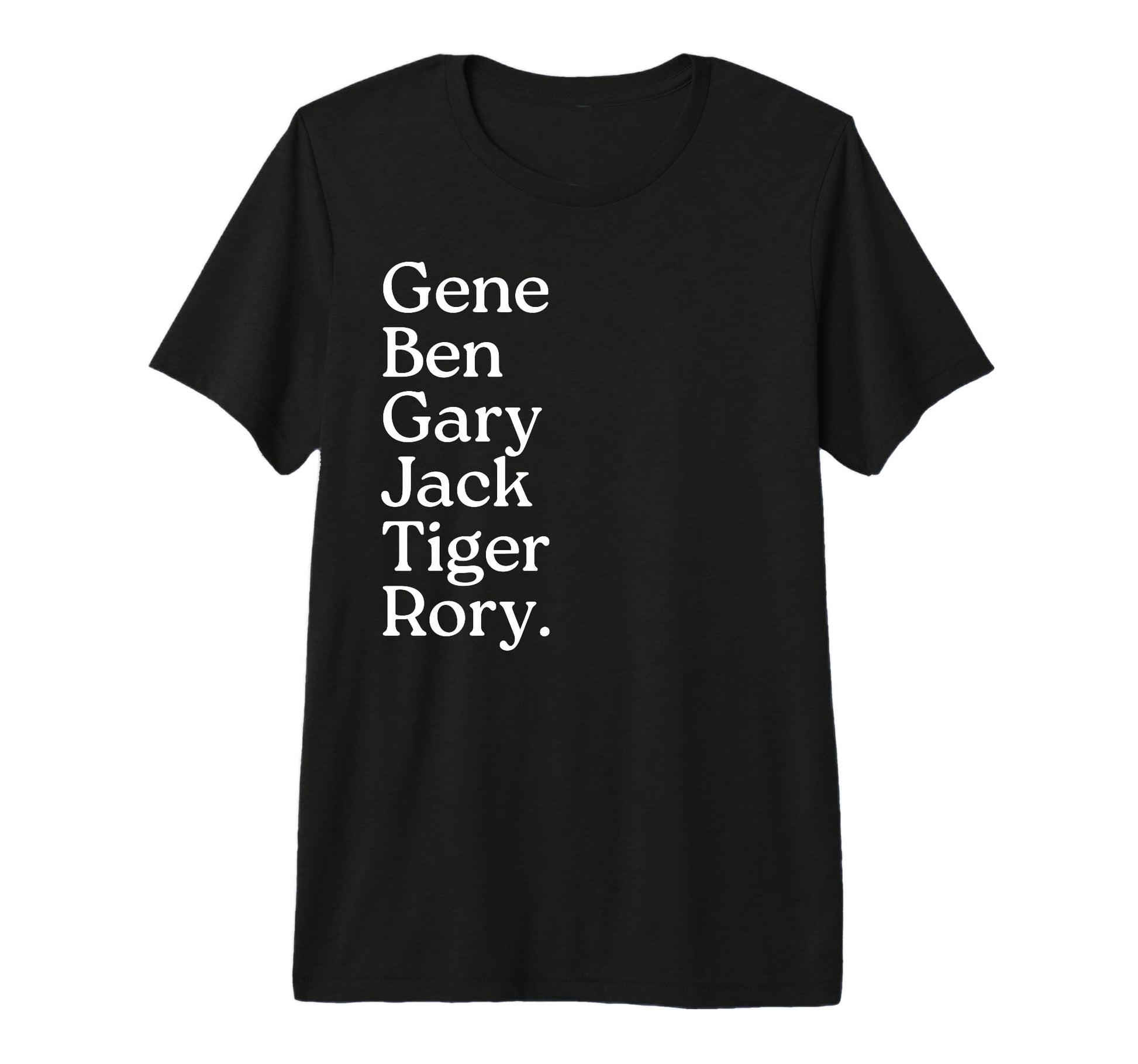 Golf Grand Slam Winners Rory Tiger Ben T-Shirt - Custom Art Print Unisex - T-Shirt, Sweatshirt, Hoodie