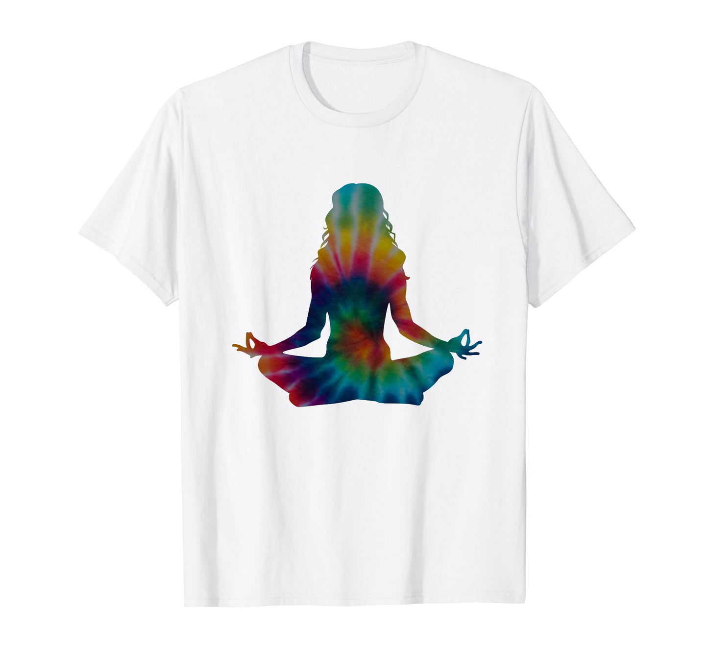 Funny Yoga Tie Dye Psychedelic Trippy T-Shirt - Graphic Print for Adults - T-Shirt, Sweatshirt, Hoodie