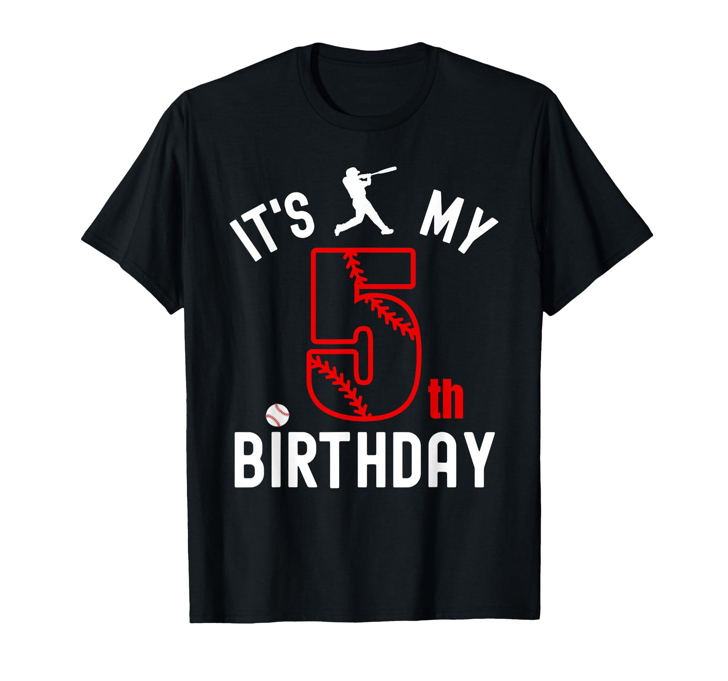 5 Years Old Happy 5Th Birthday Baseball T-Shirt - Streetwear Style Unisex - T-Shirt, Sweatshirt, Hoodie