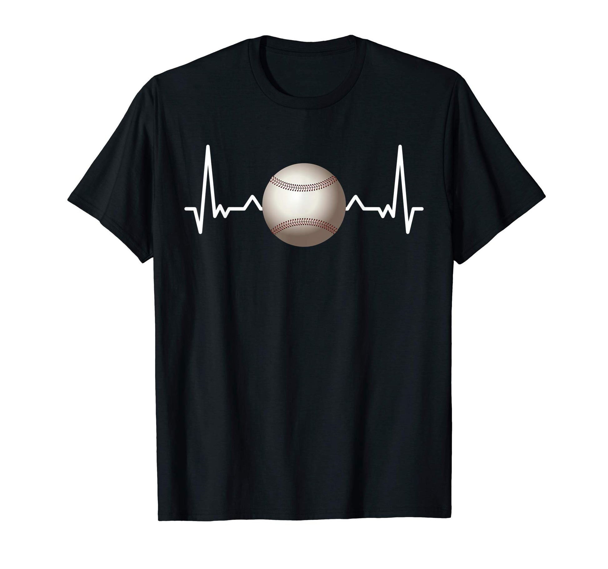 My Heart Beats Baseball Fun Sports Team T-Shirt - Graphic Print for Adults - T-Shirt, Sweatshirt, Hoodie