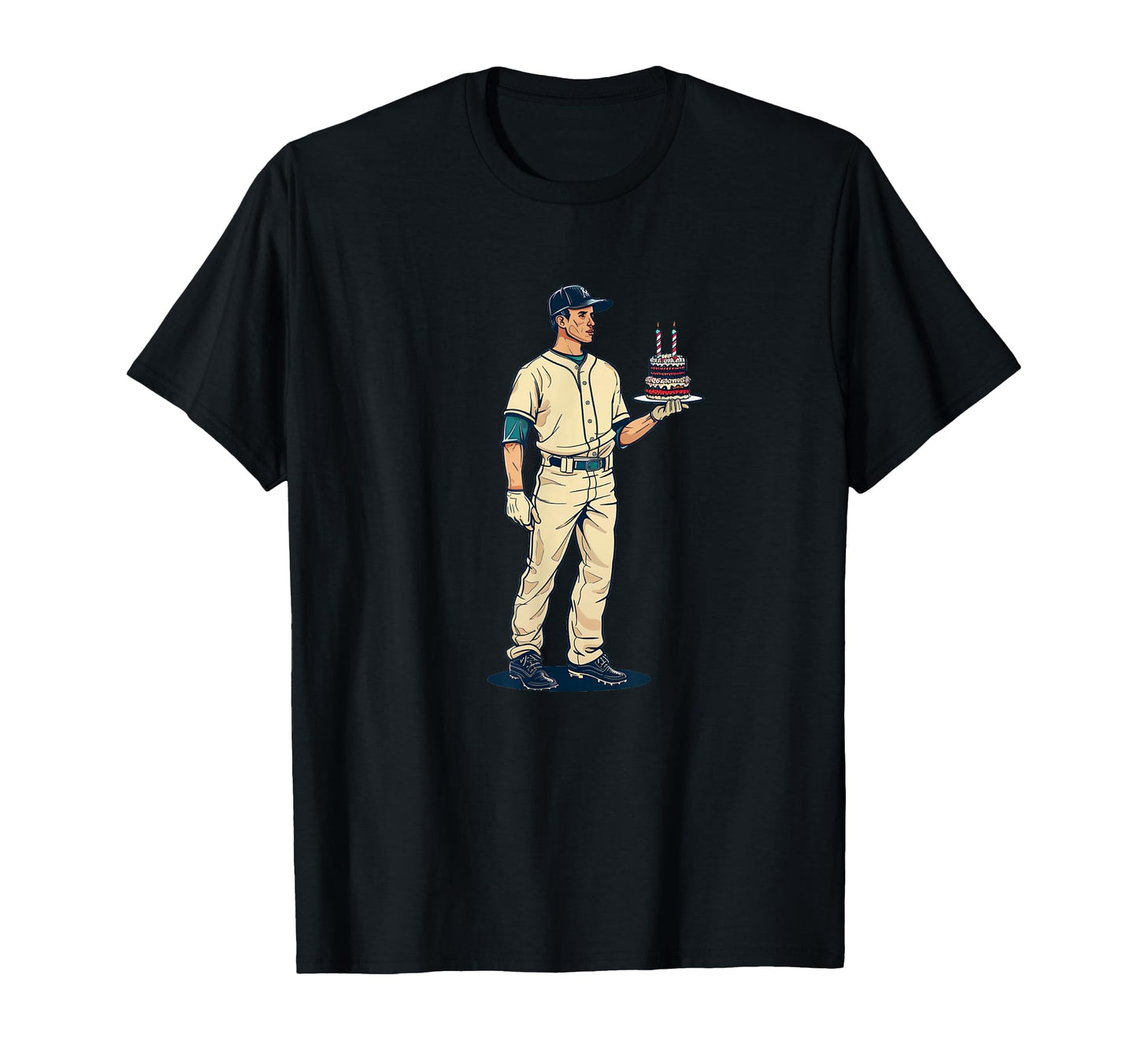 Birthday Baseball Celebration Costume T-Shirt - Custom Art Print Men Women - T-Shirt, Sweatshirt, Hoodie