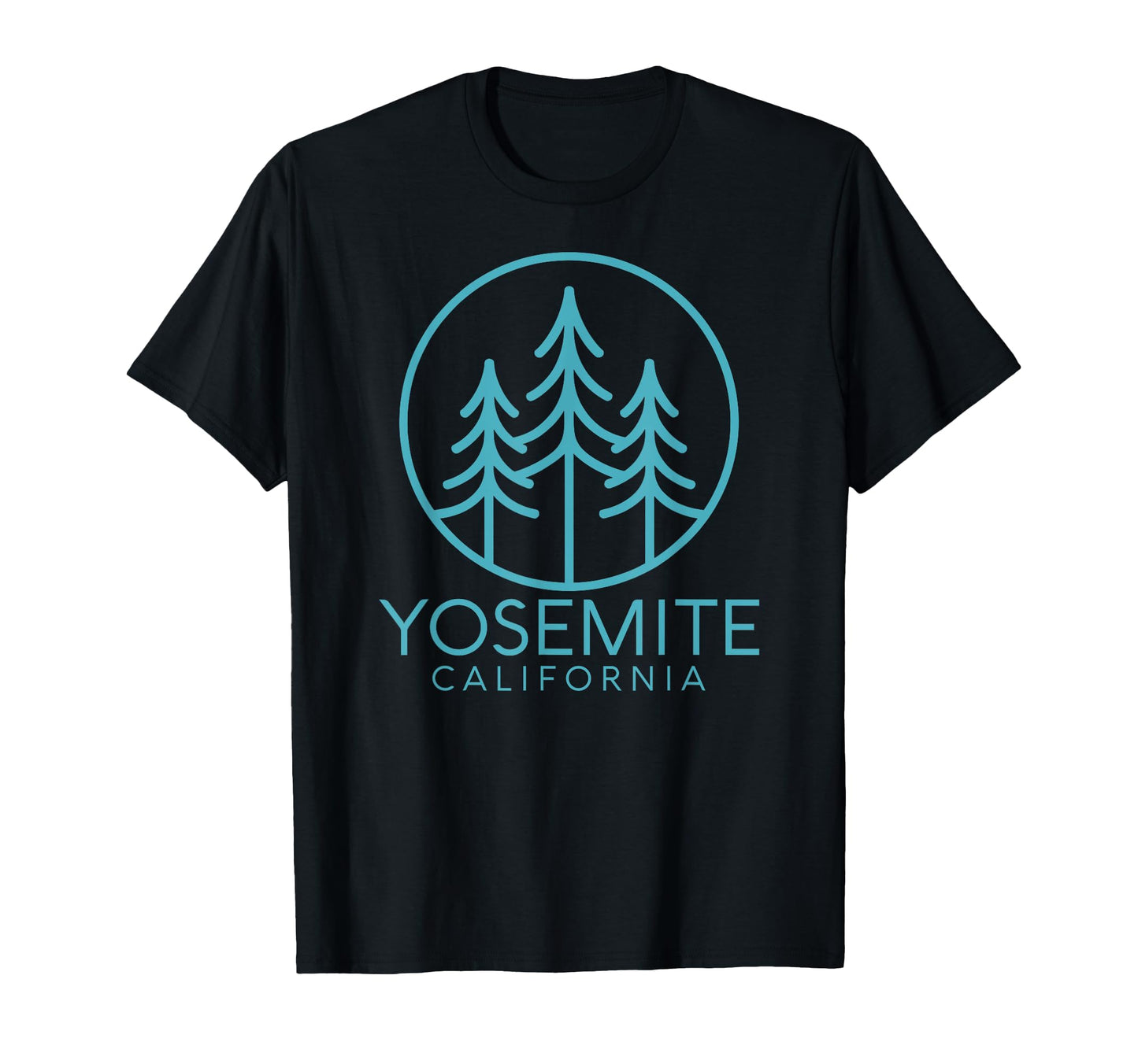 Yosemite National Park California T-Shirt - Minimalist Print for Adults - T-Shirt, Sweatshirt, Hoodie