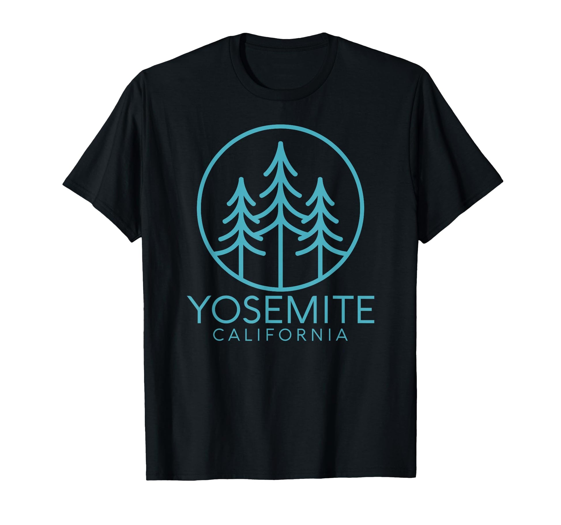 Yosemite National Park California T-Shirt - Minimalist Print for Adults - T-Shirt, Sweatshirt, Hoodie