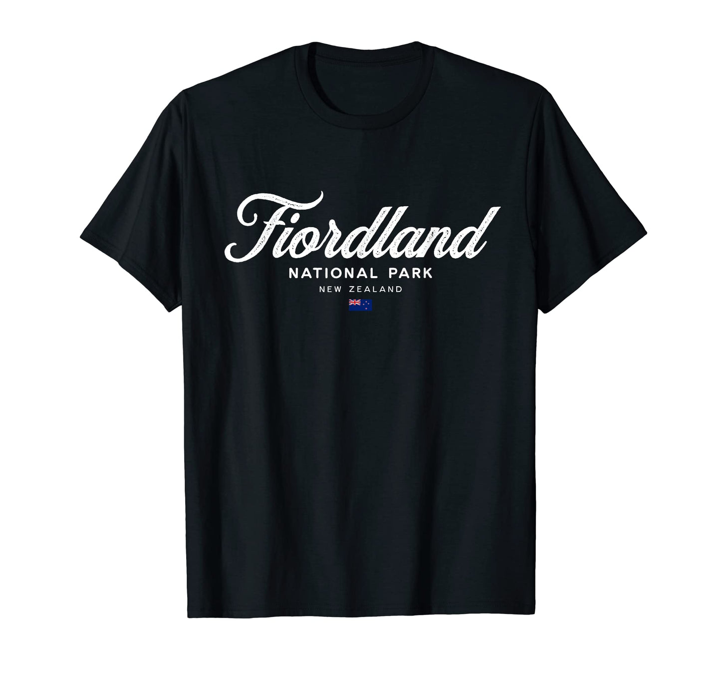 Fiordland National Park New Zealand T-Shirt - Fun Novelty Design for Adults - T-Shirt, Sweatshirt, Hoodie
