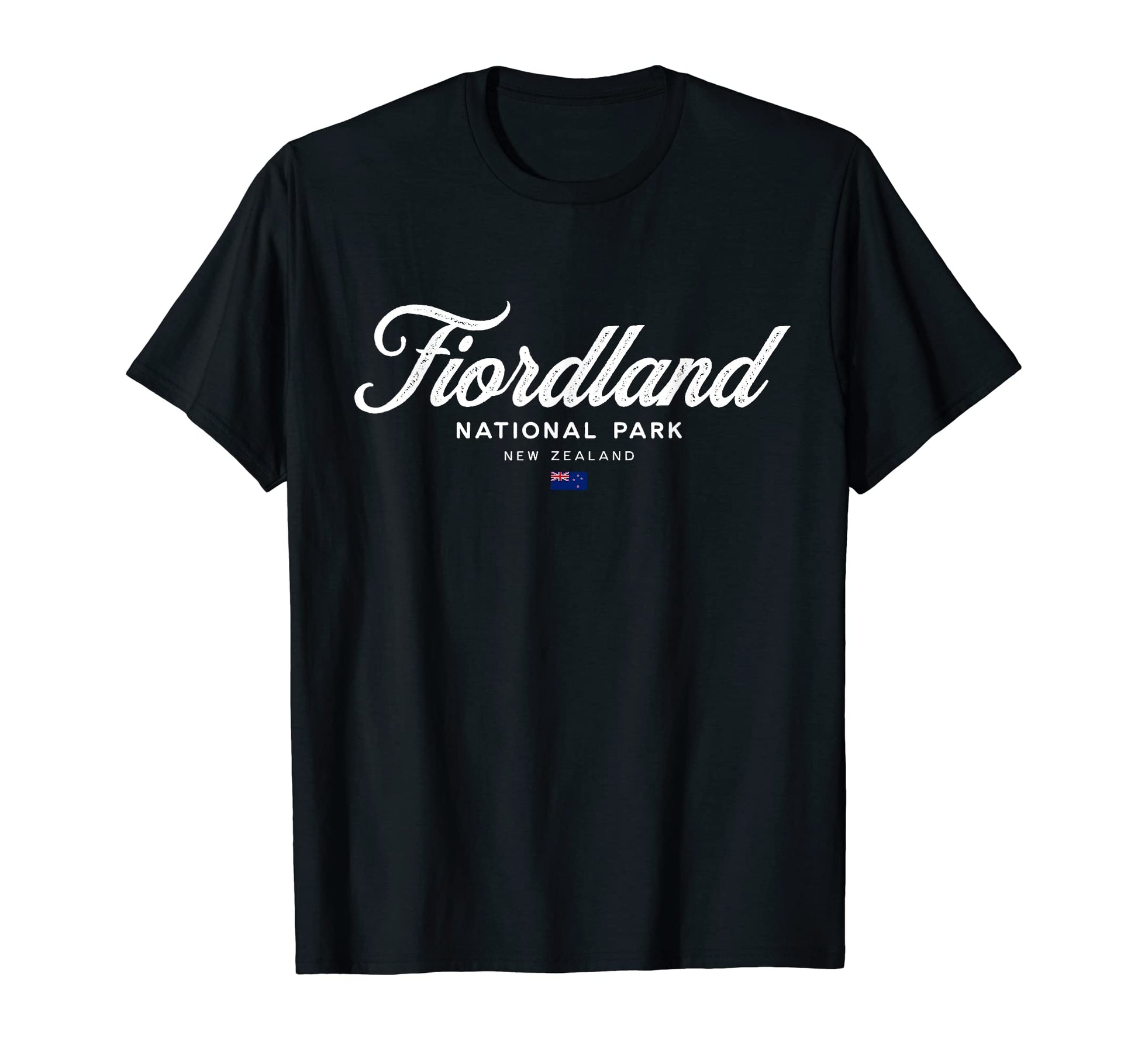 Fiordland National Park New Zealand T-Shirt - Fun Novelty Design for Adults - T-Shirt, Sweatshirt, Hoodie