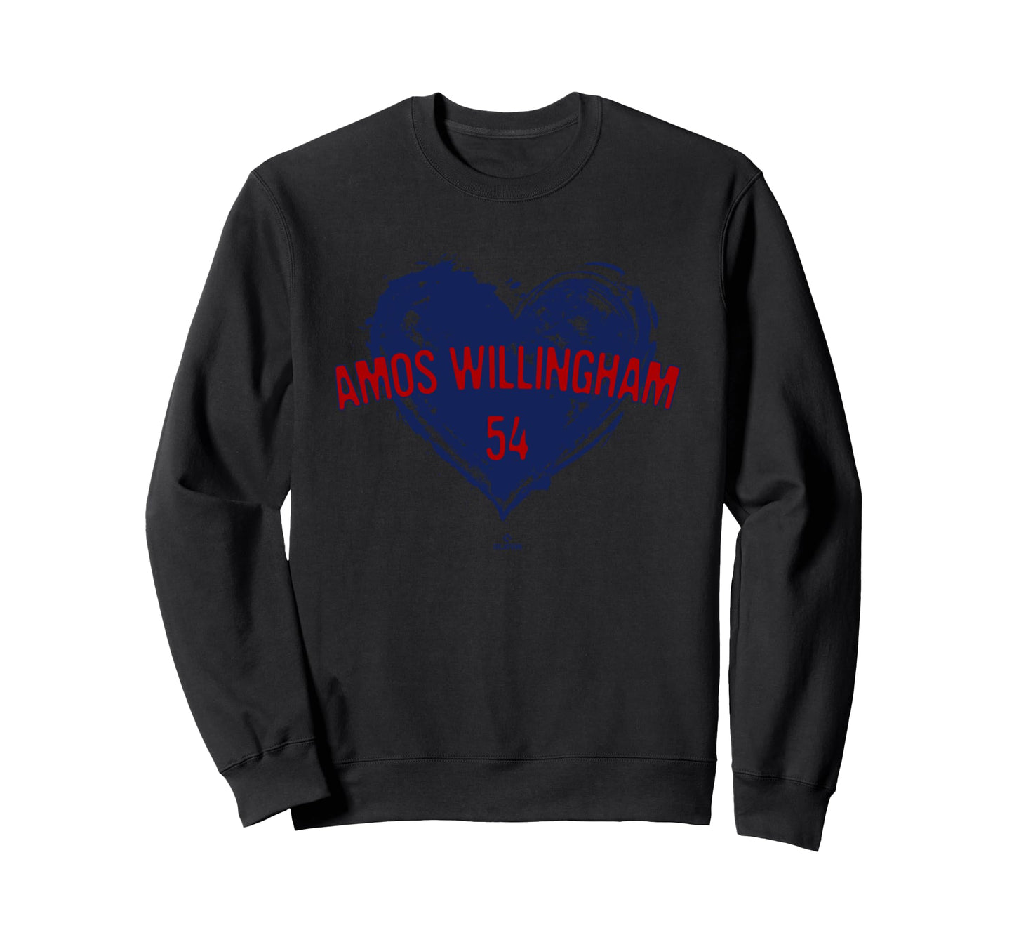 Distressed Heart Amos Willingham Sweatshirt - Aesthetic Graphic for Adults - T-Shirt, Sweatshirt, Hoodie