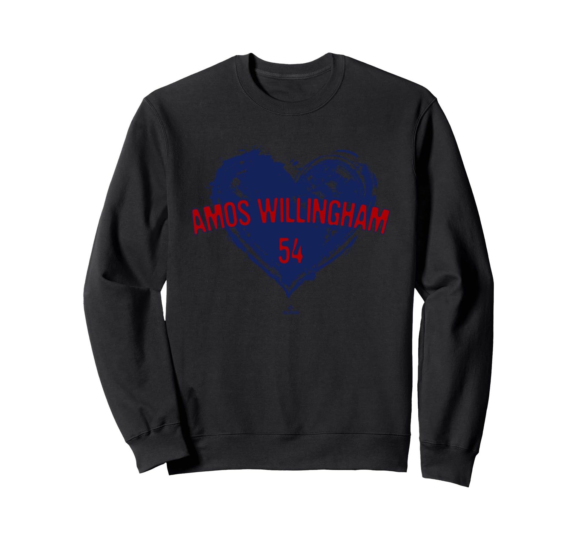 Distressed Heart Amos Willingham Sweatshirt - Aesthetic Graphic for Adults - T-Shirt, Sweatshirt, Hoodie