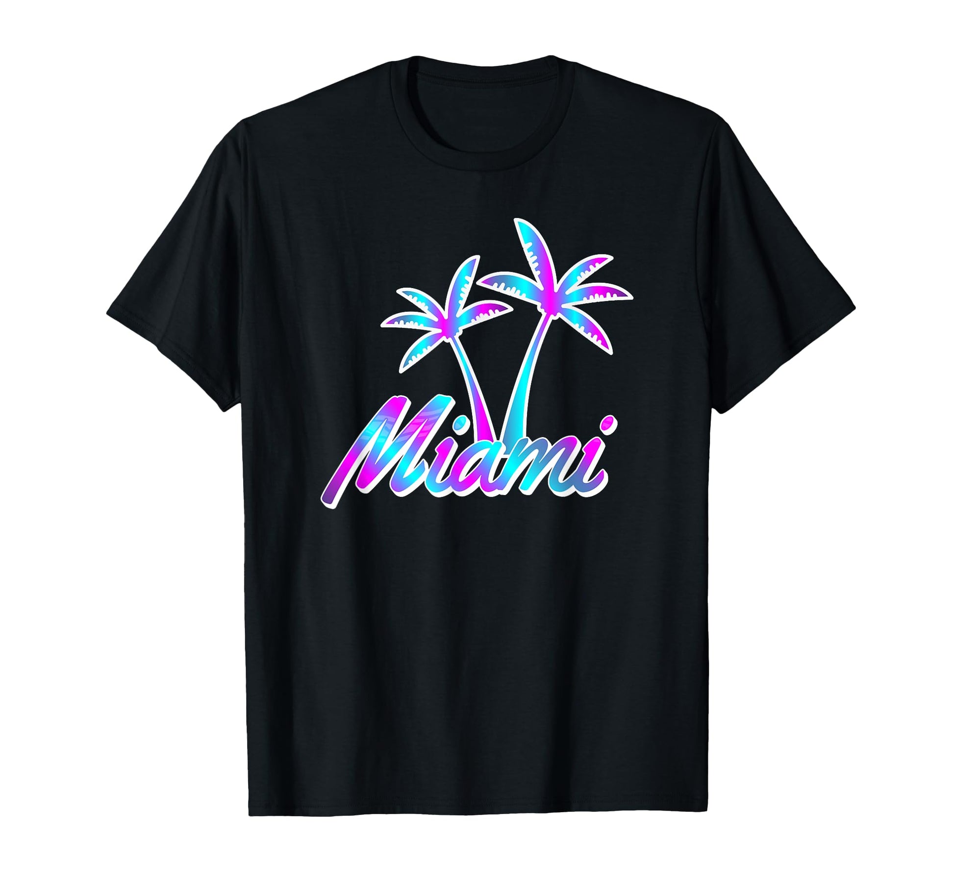 Miami Vaperwave Synthwave 80S 90S T-Shirt - Aesthetic Graphic Men Women - T-Shirt, Sweatshirt, Hoodie