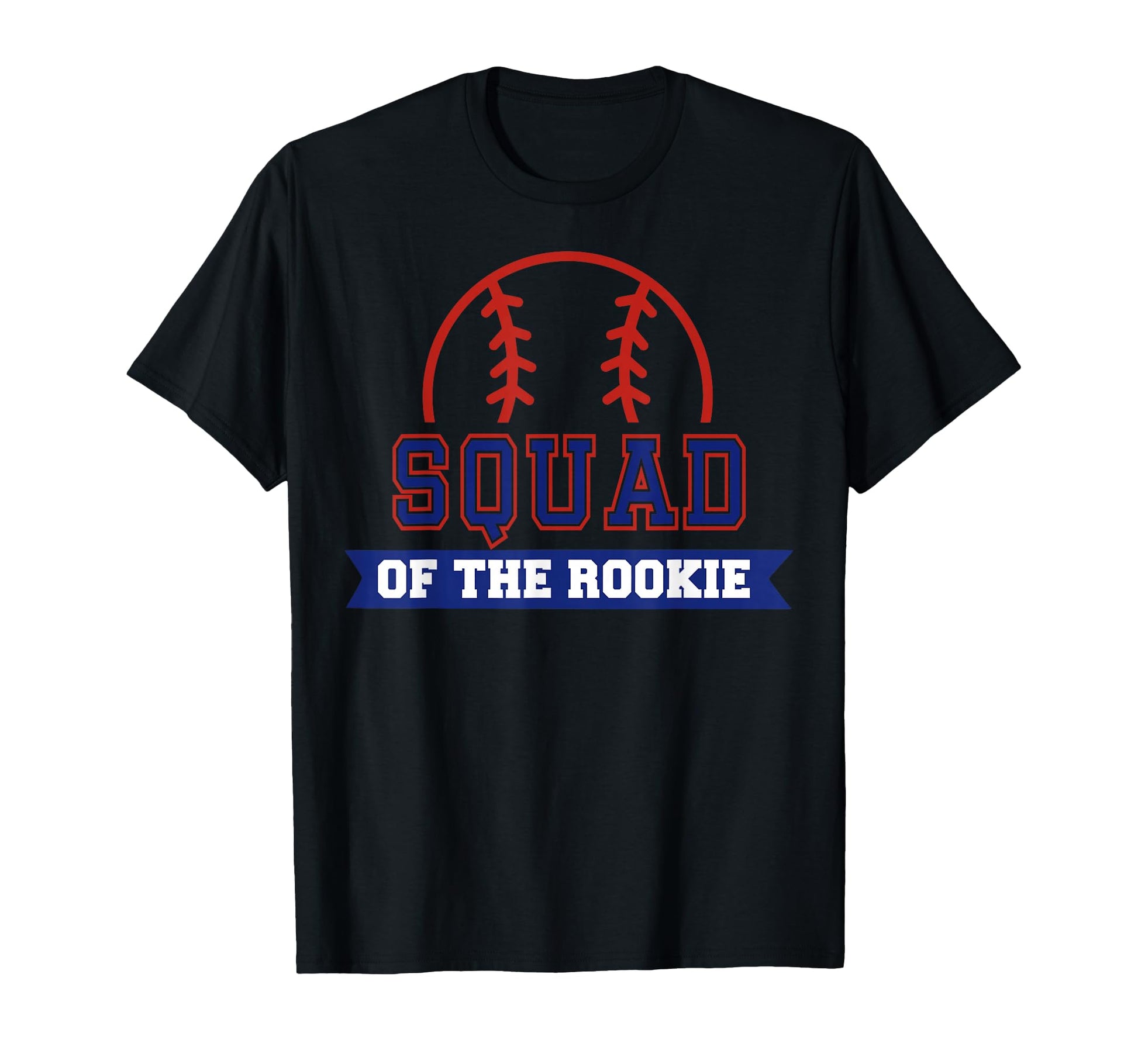 Squad Rookie 1St Birthday Baseball T-Shirt - Fun Novelty Design for Adults - T-Shirt, Sweatshirt, Hoodie